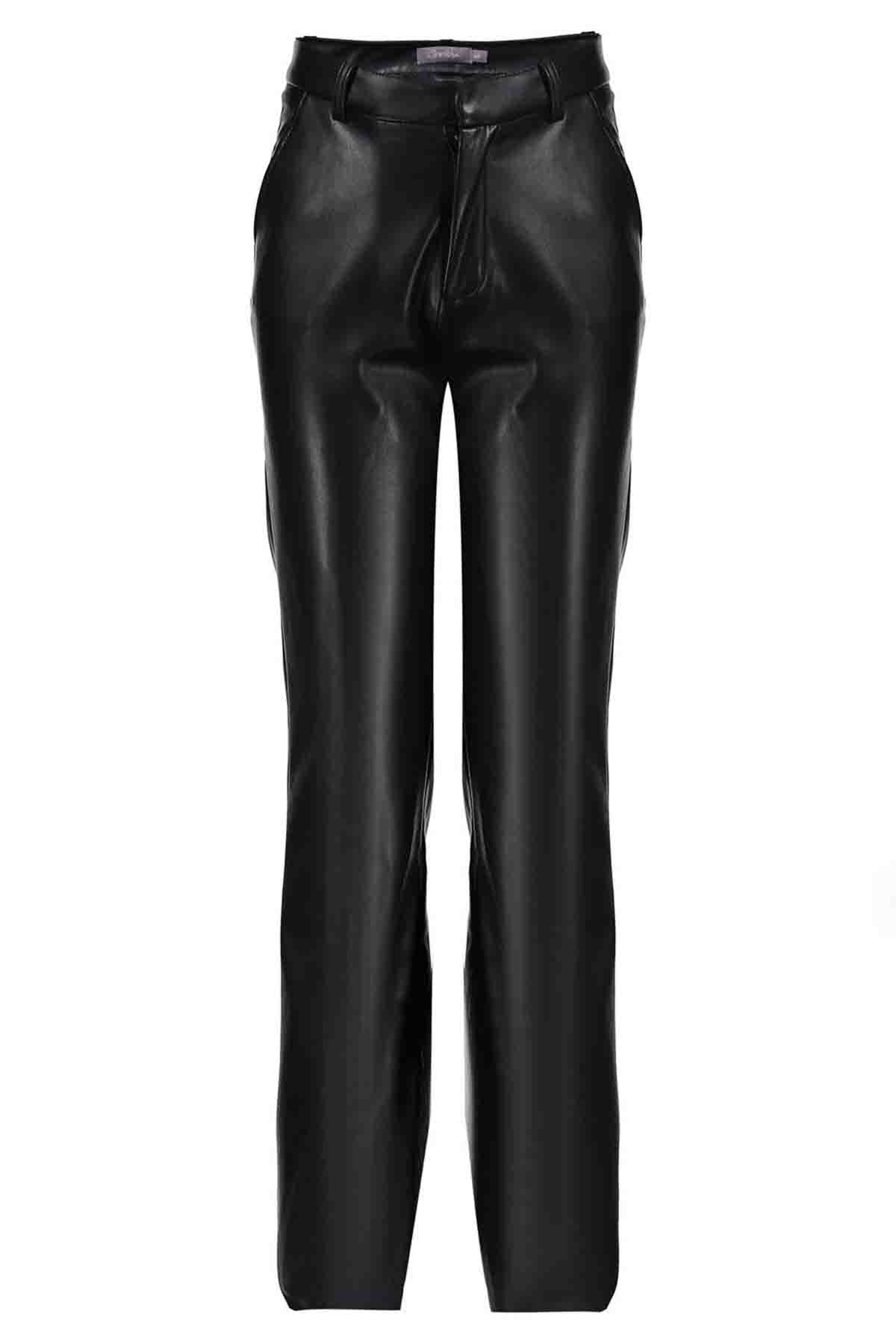 Broek PU leather - Ko&Flo