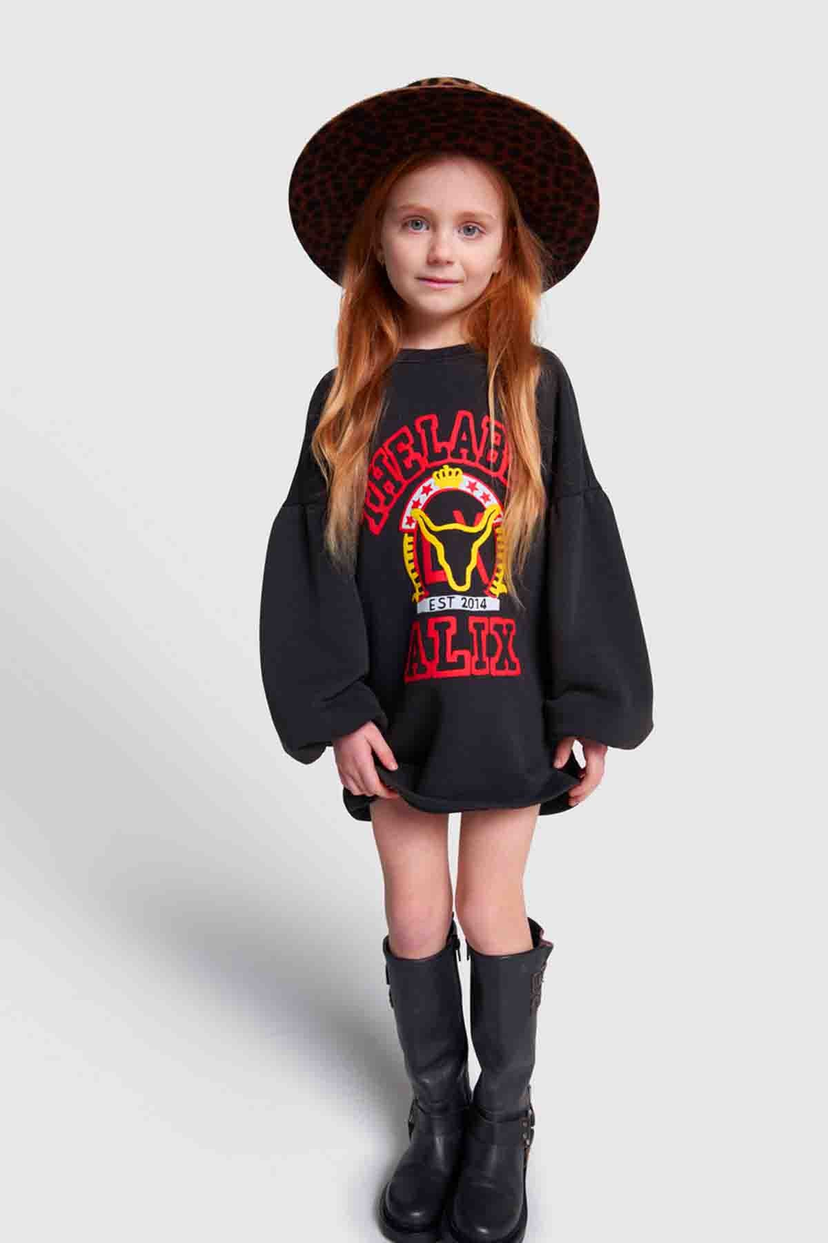 ALIX The Label jurk meisjes kleding zwart