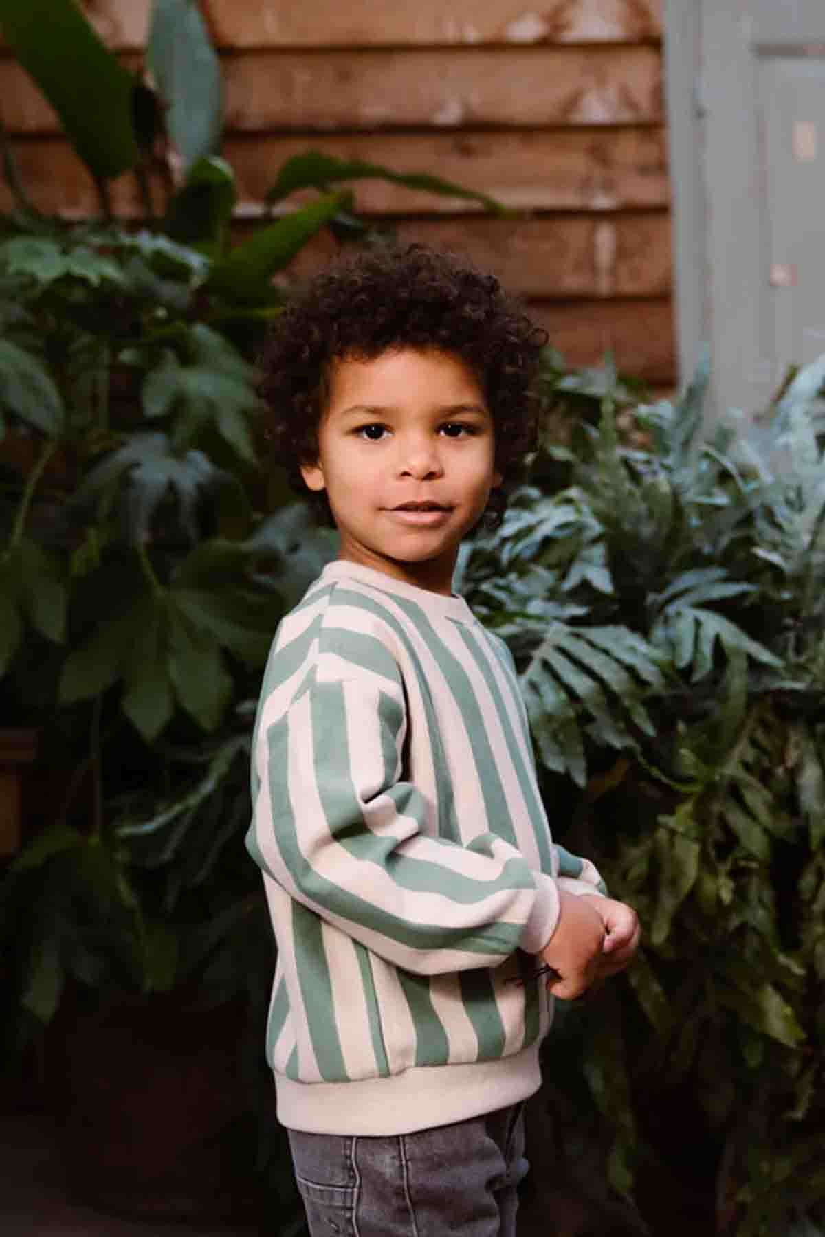 Oversized Stripe Sweater - Ko&Flo