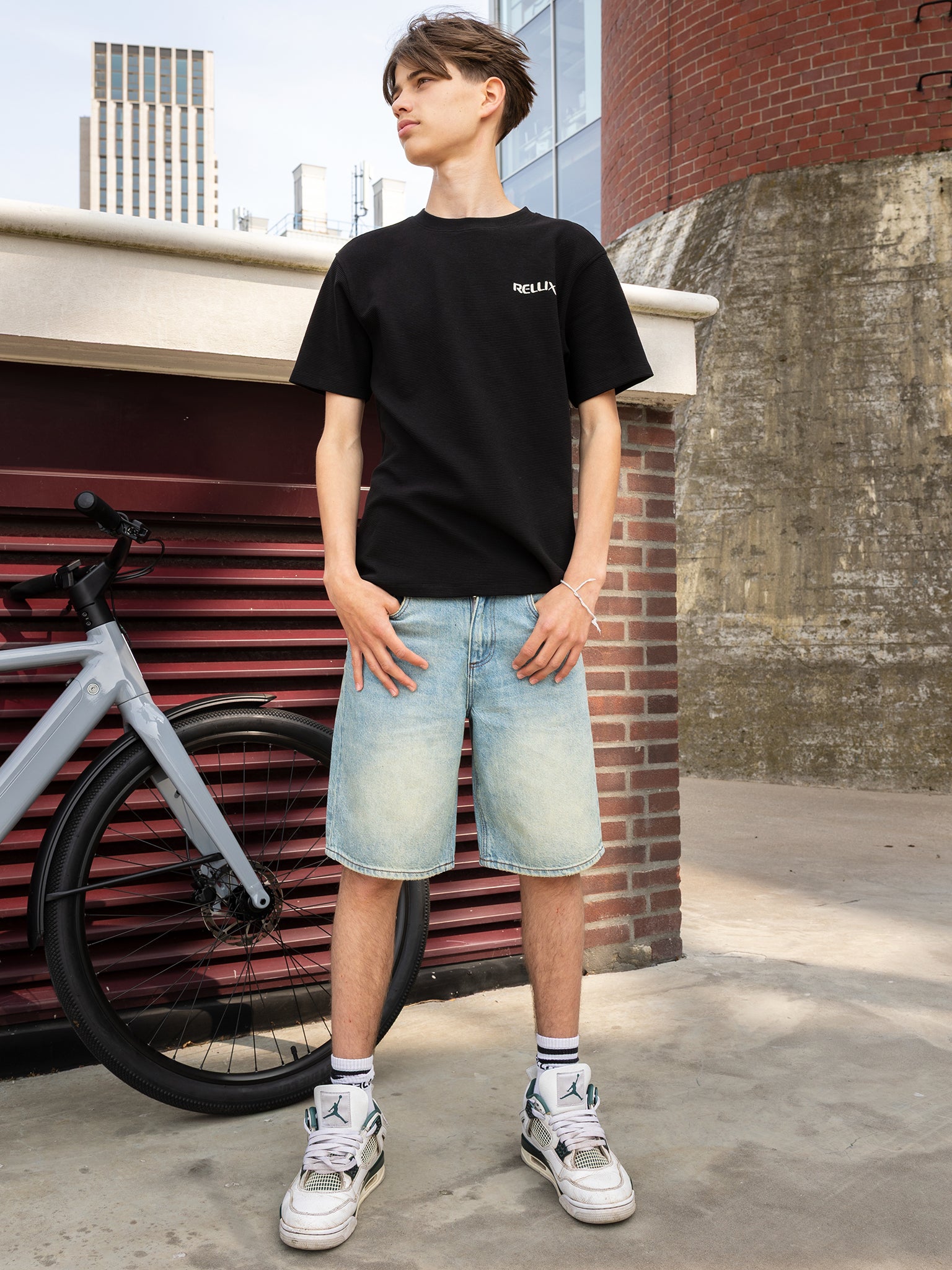 Denim Short Straight