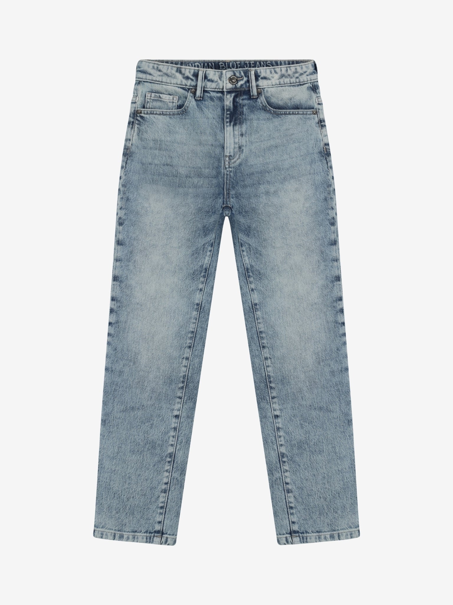 2450 Baggy Straight Blue Jeans