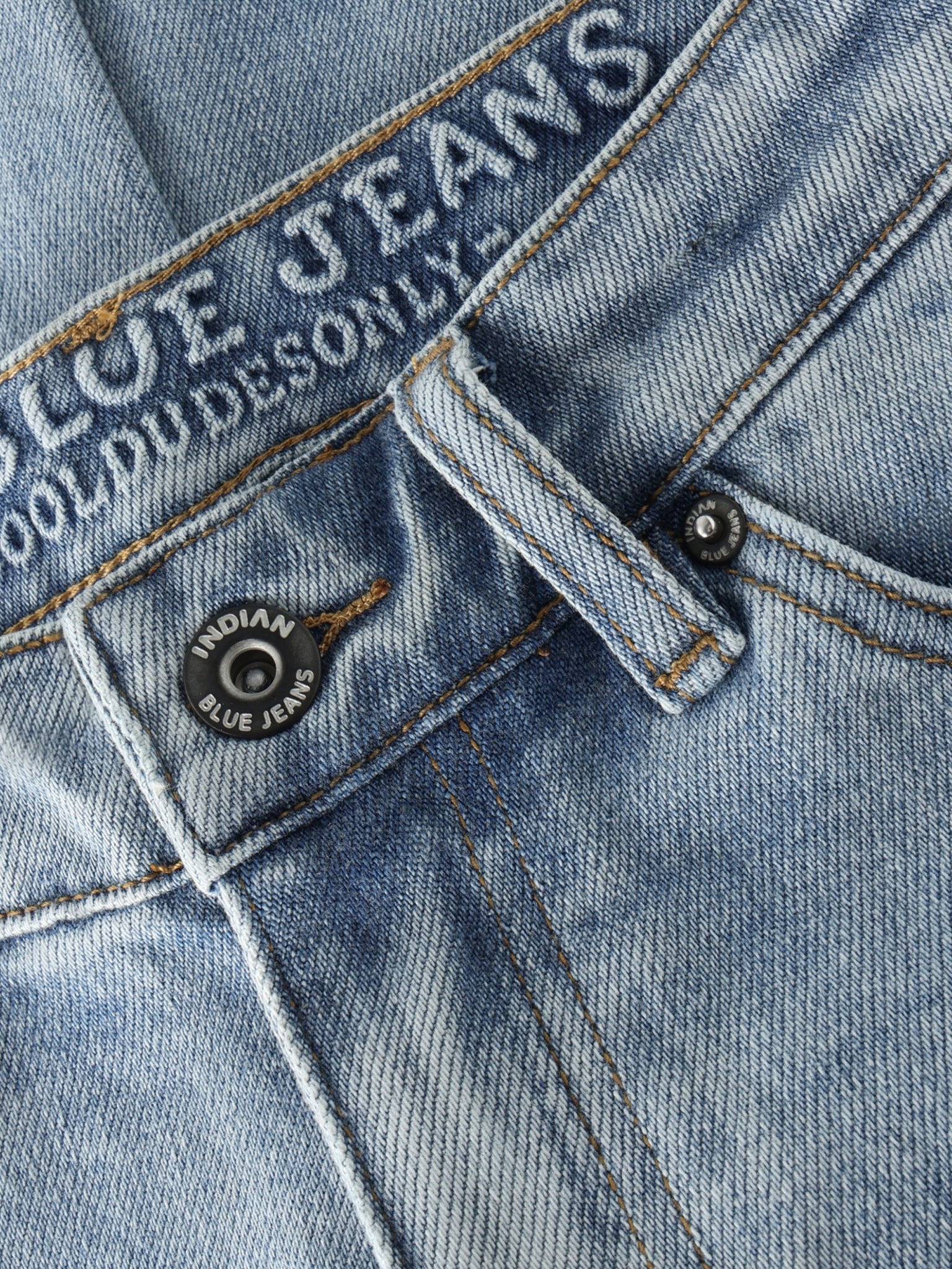 2552 Wide Straight Blue Jeans