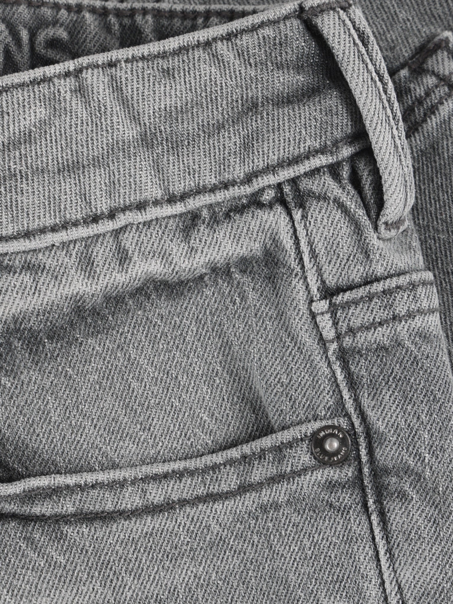 2652 Wide Loose Grey Jeans