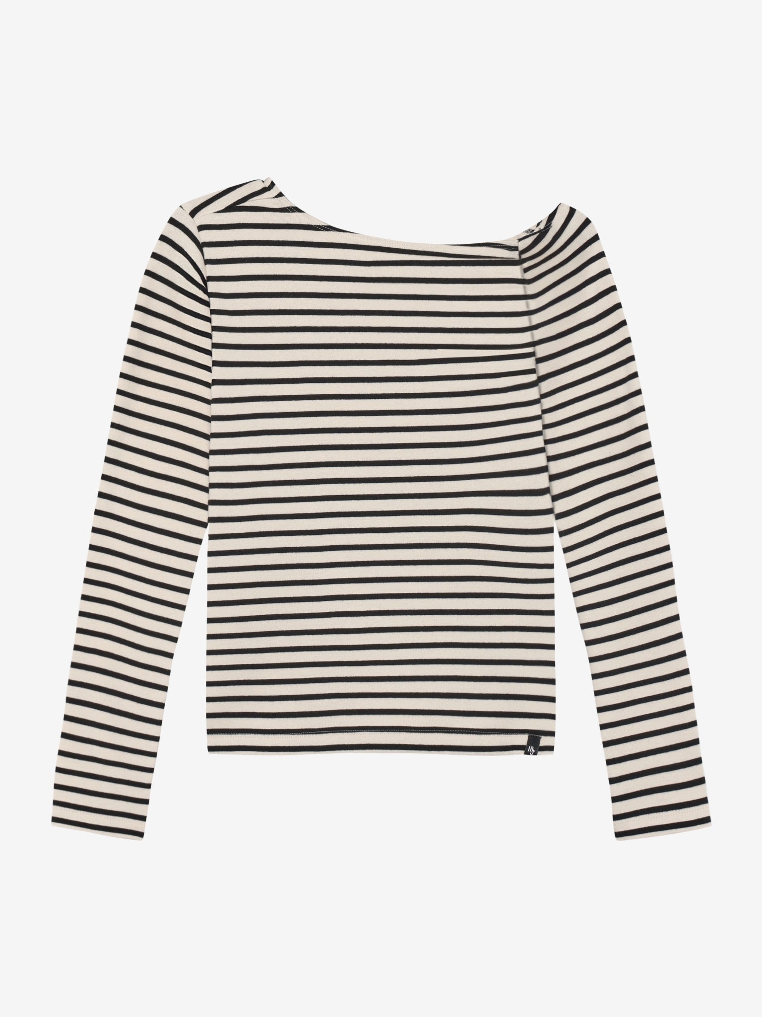 Longsleeve Offshoulder Stripe