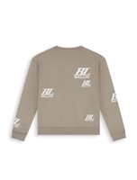 Junior Multi-Monogram Crewneck