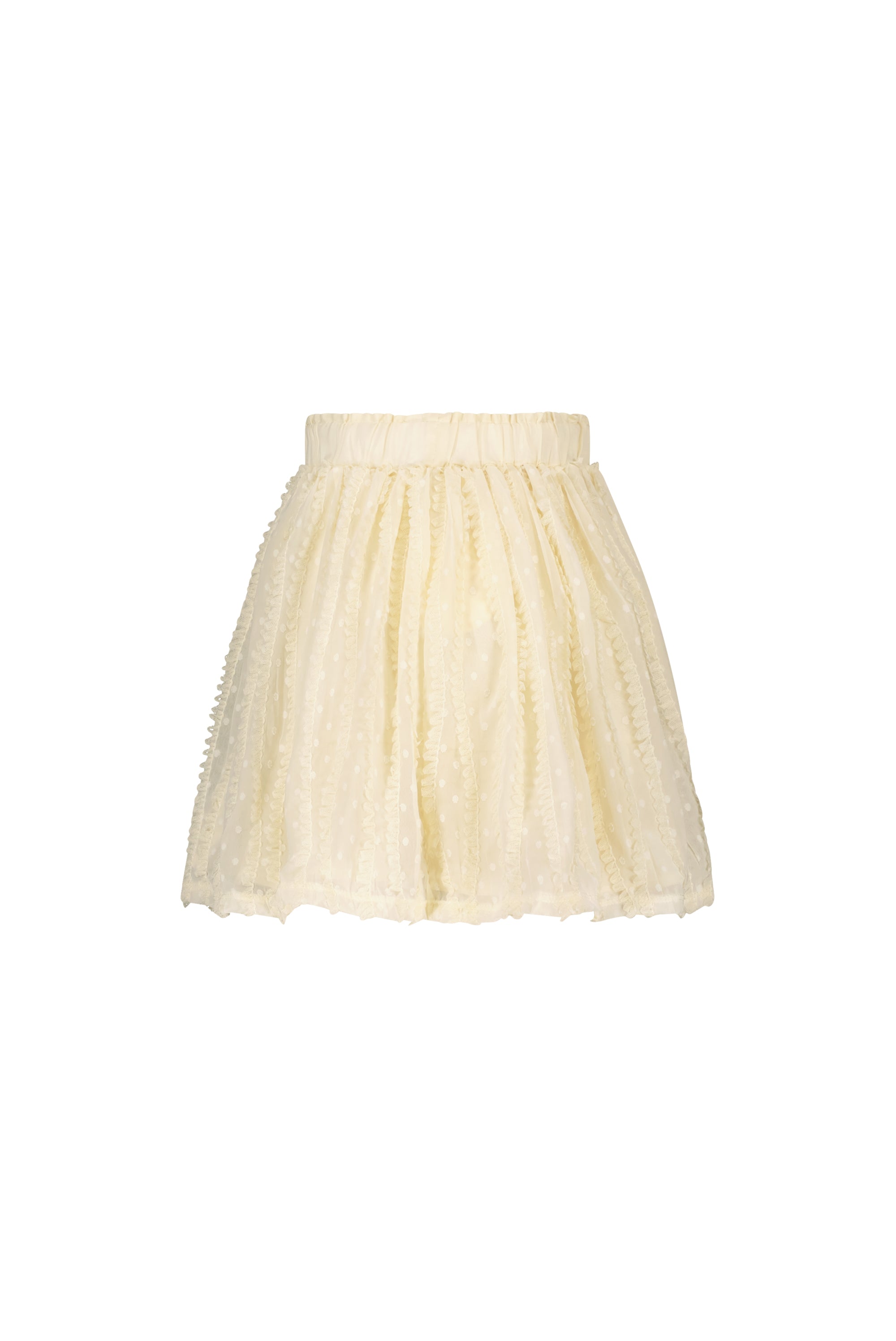 TEDDIES dots & ruffles skirt