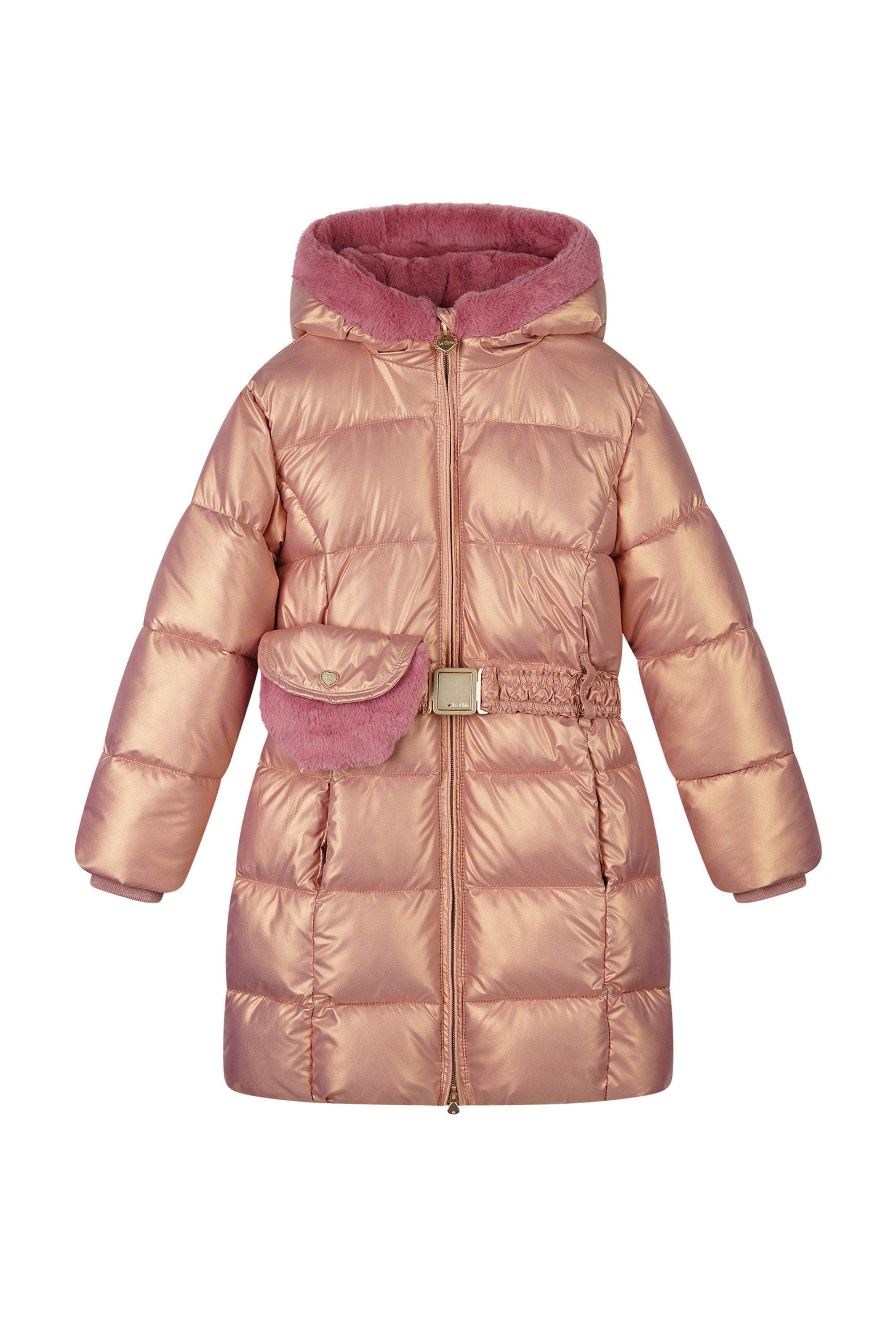 BODHI furry bag long coat