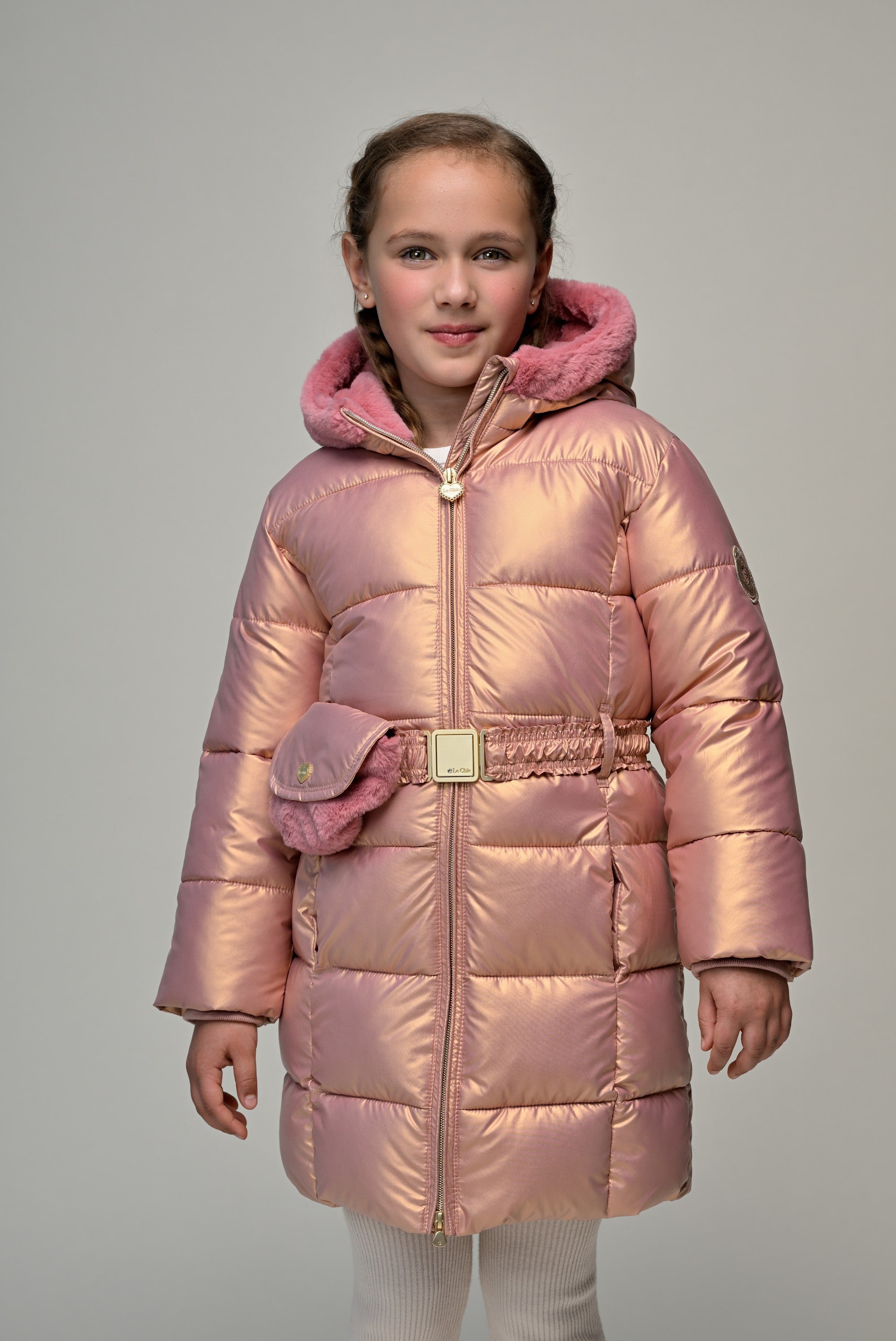 BODHI furry bag long coat