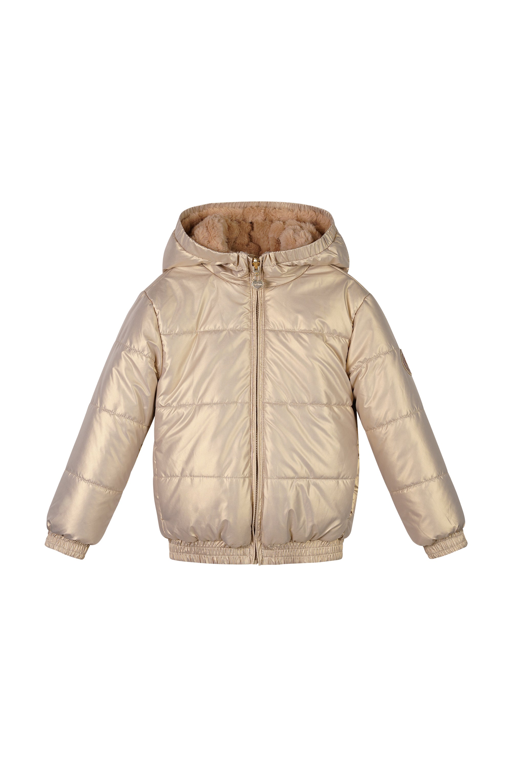 BENTE reversible shiny bomber