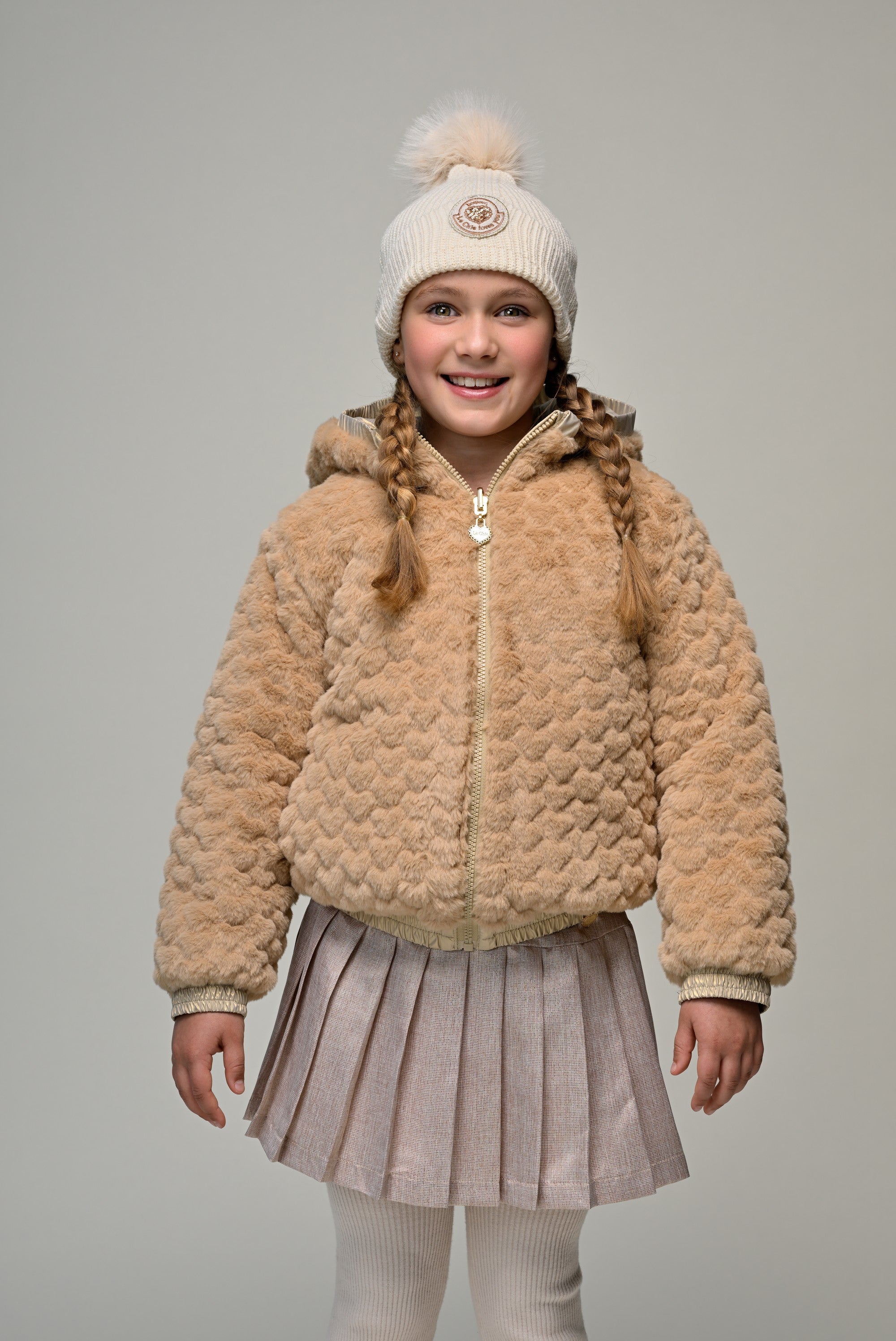 BENTE reversible shiny bomber