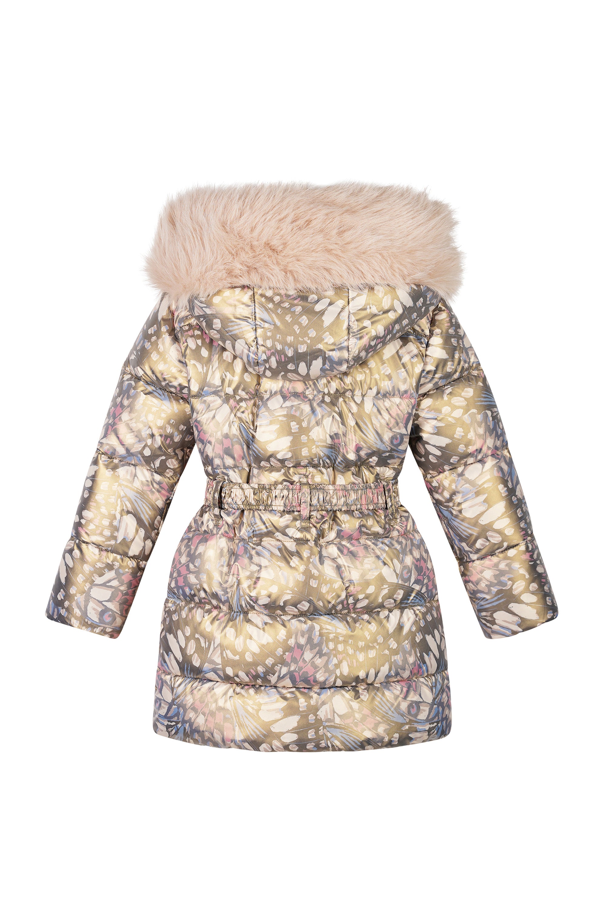 BODETTE golden AOP long coat