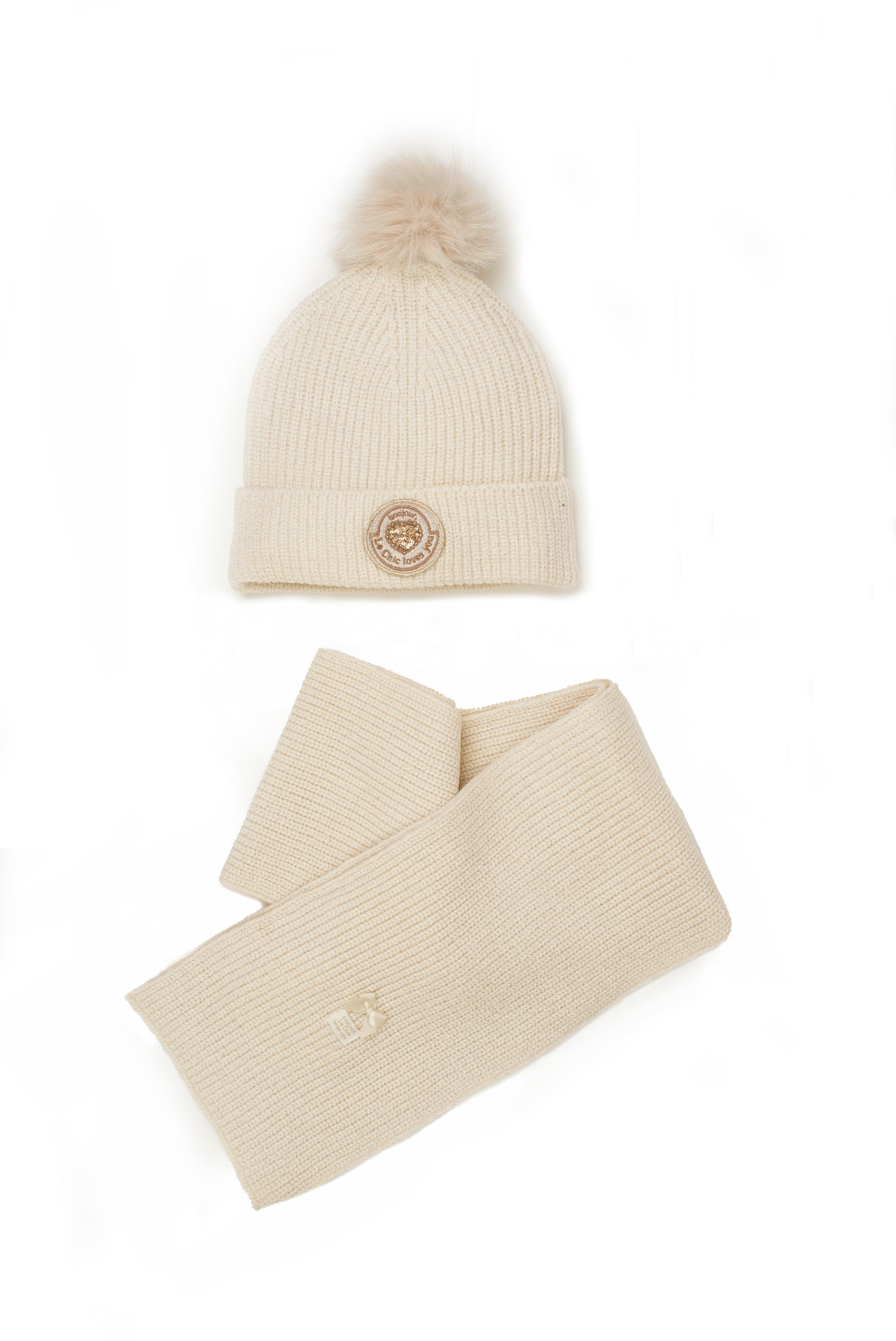 ROSA & REYA hat & scarf set