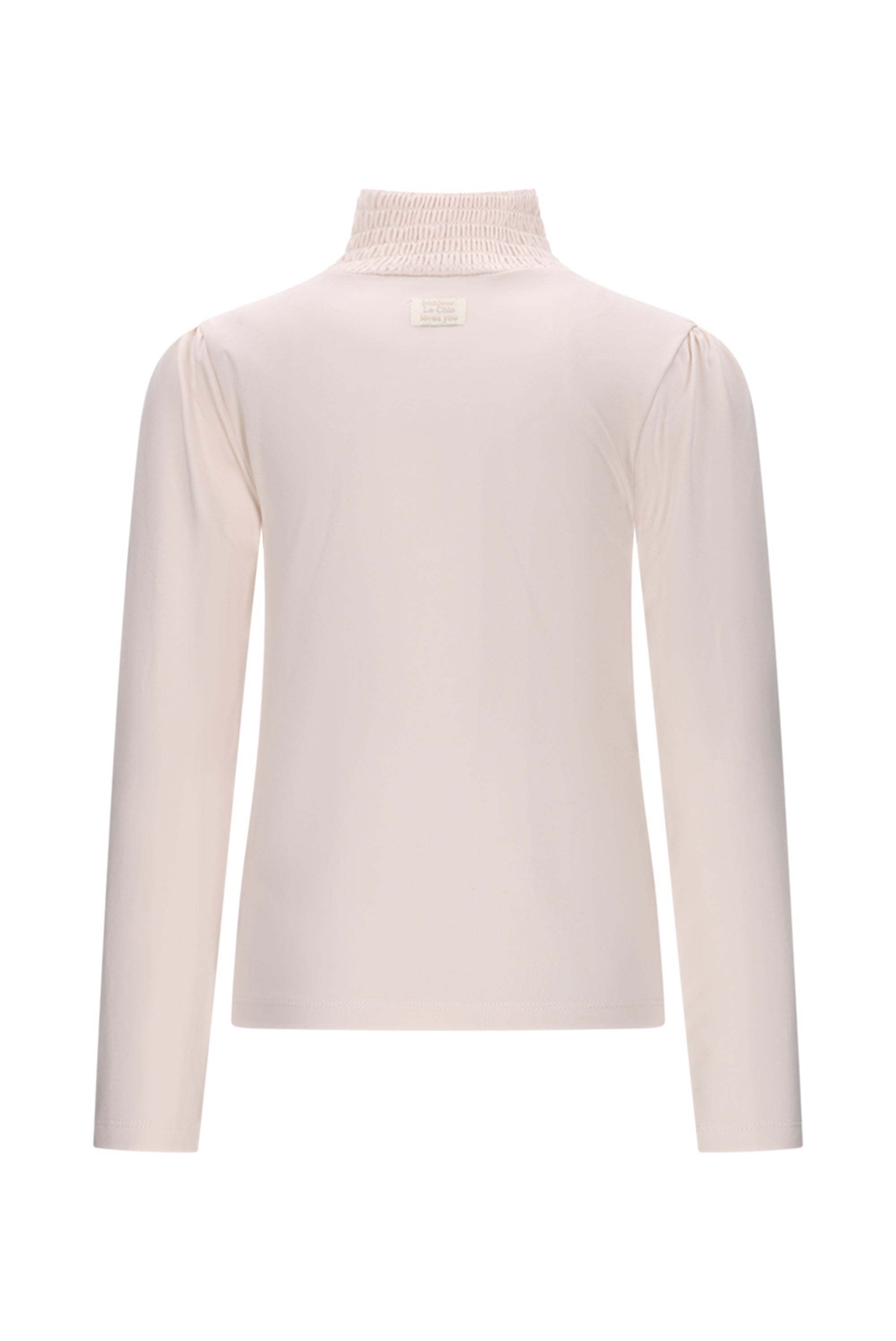 NOUCHKA smocked collar T-shirt