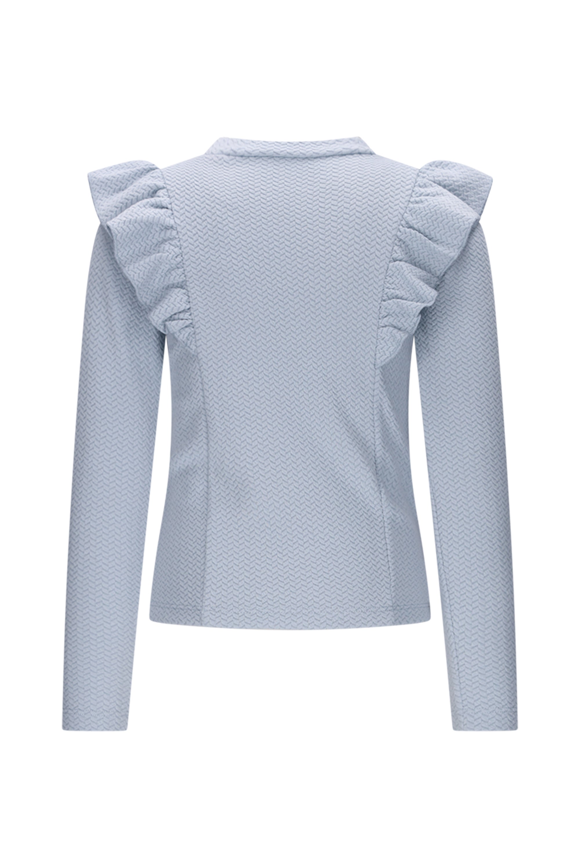 NADYA knit vibes ruffle top