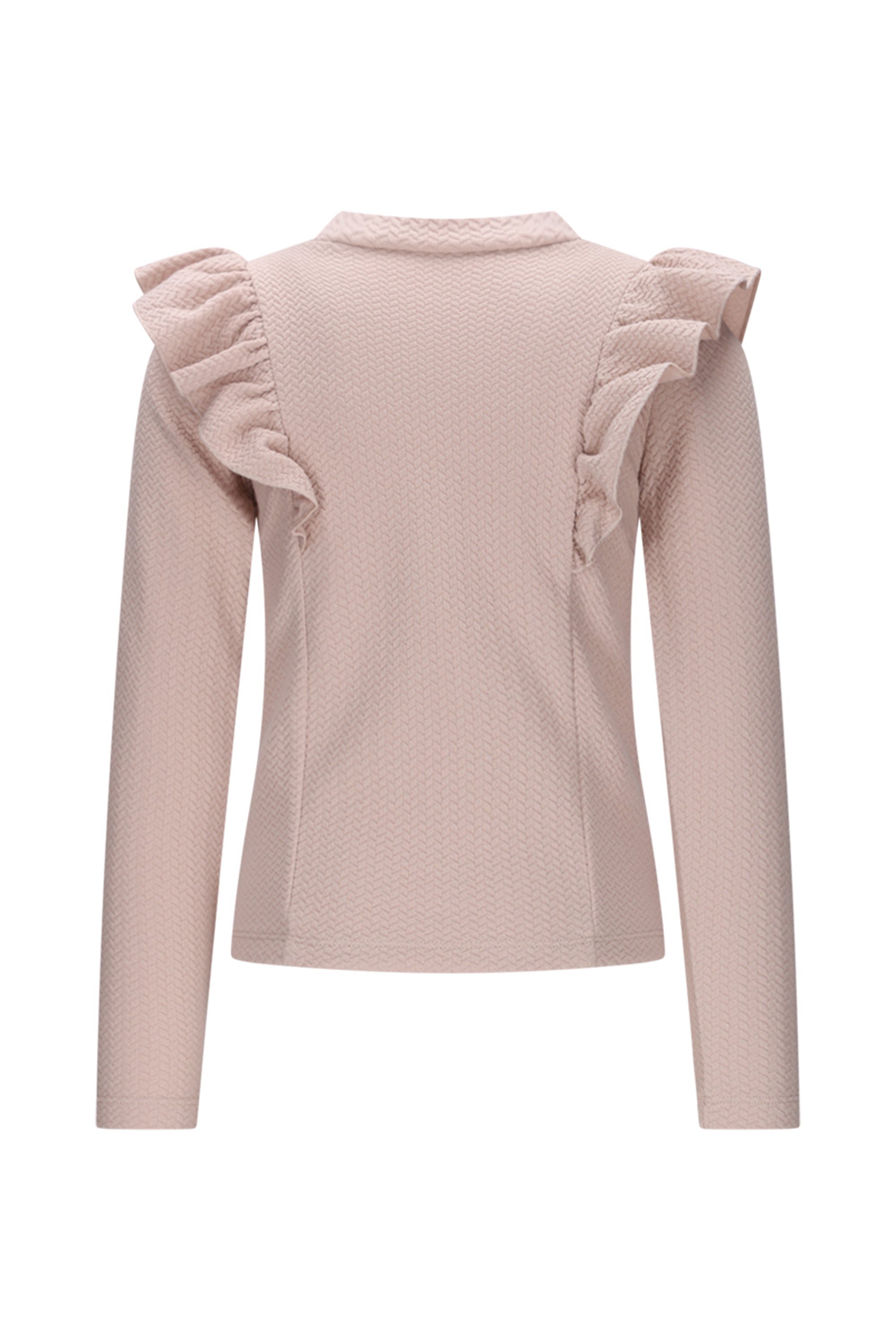 NADYA knit vibes ruffle top