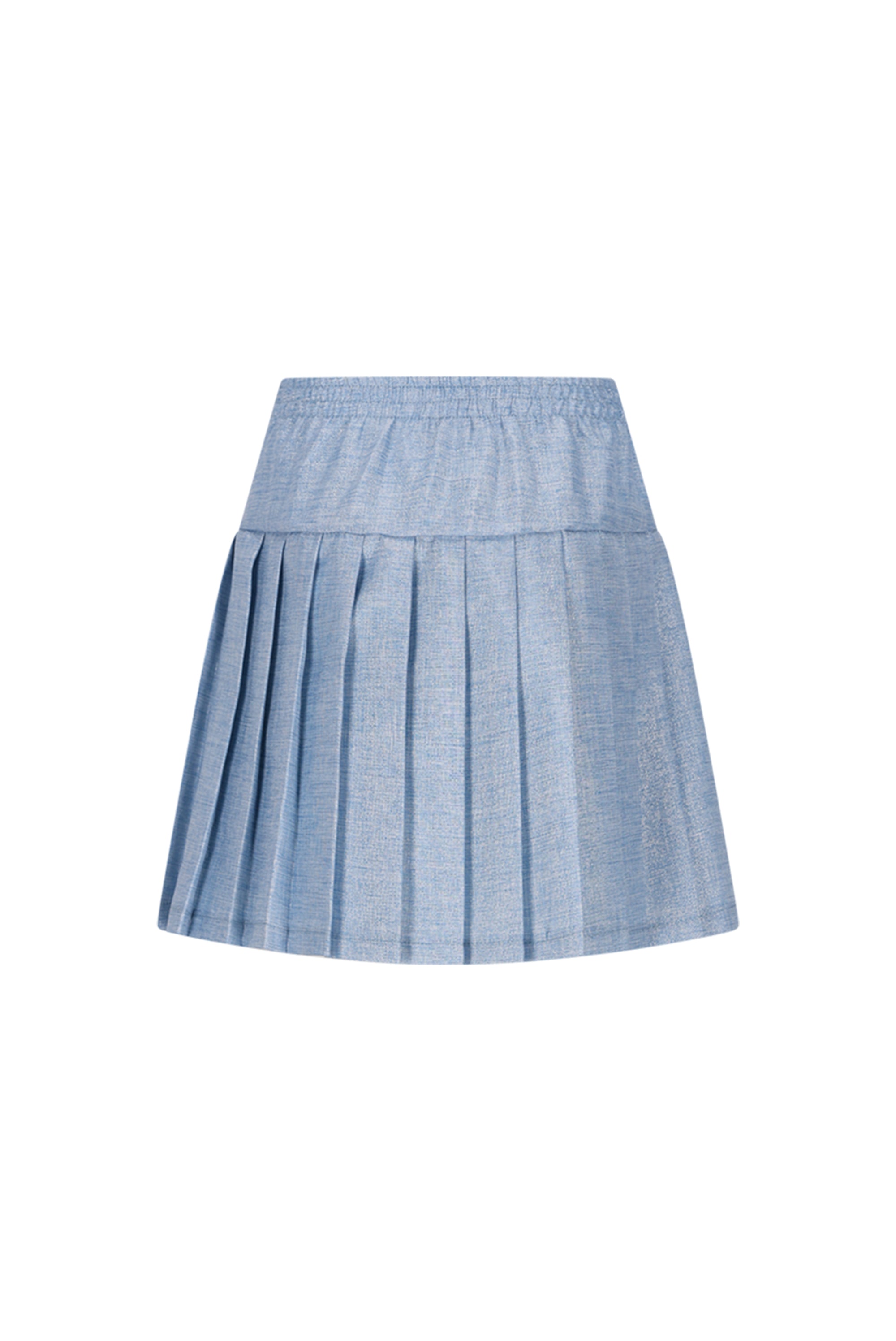 TWINNY glitter pleated skirt