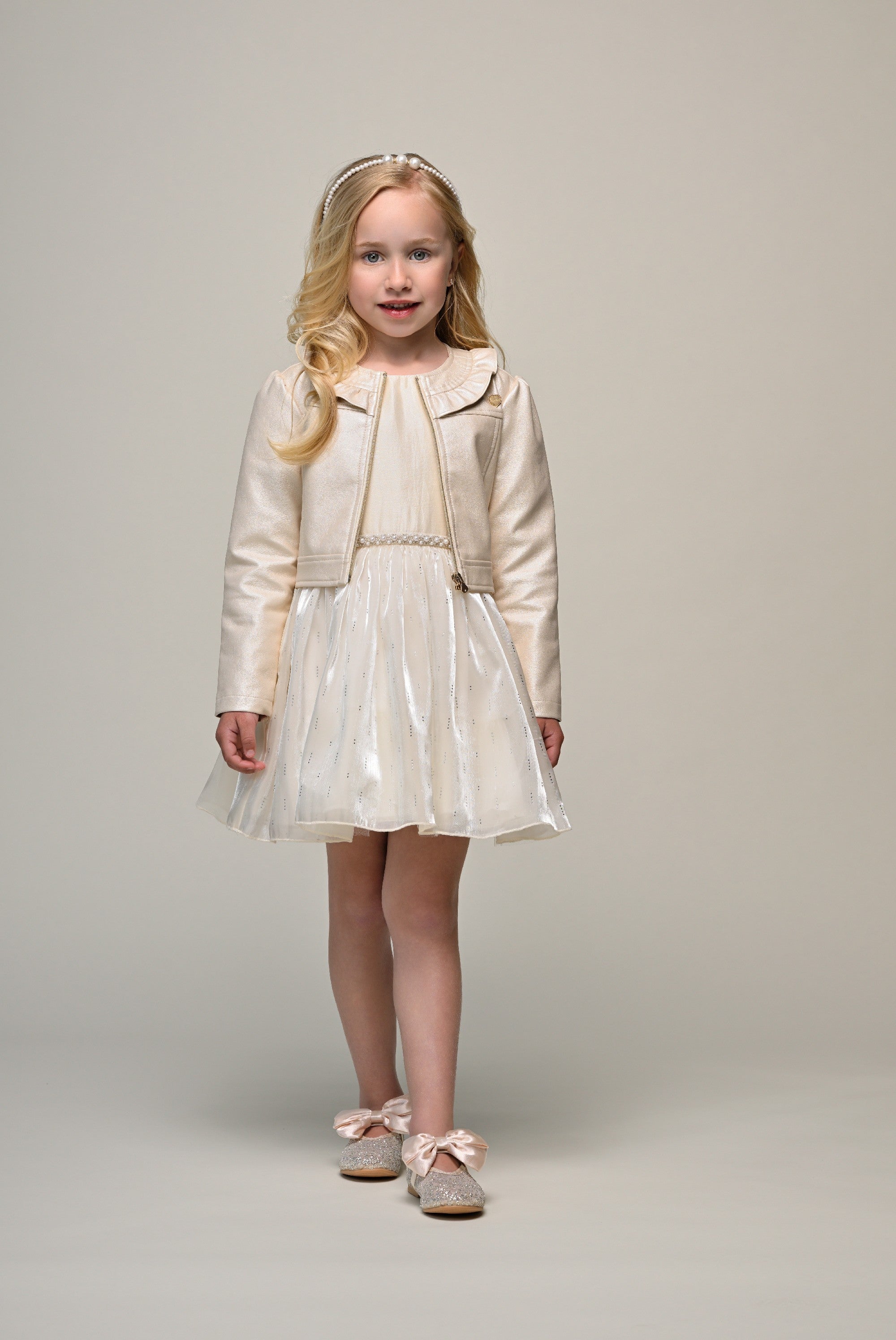 SOPEARL pearls at waist dress