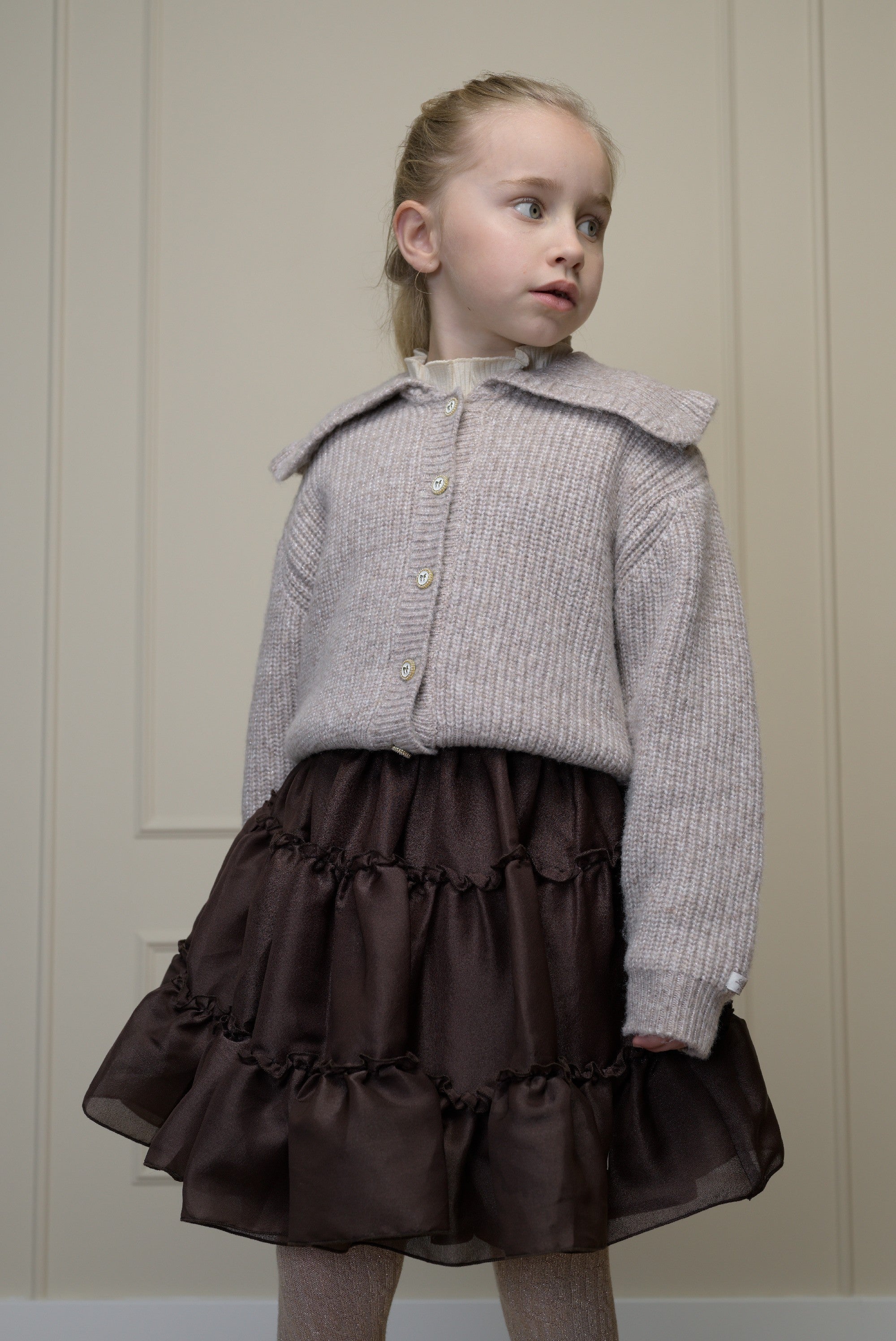 TREA shimmering tule skirt