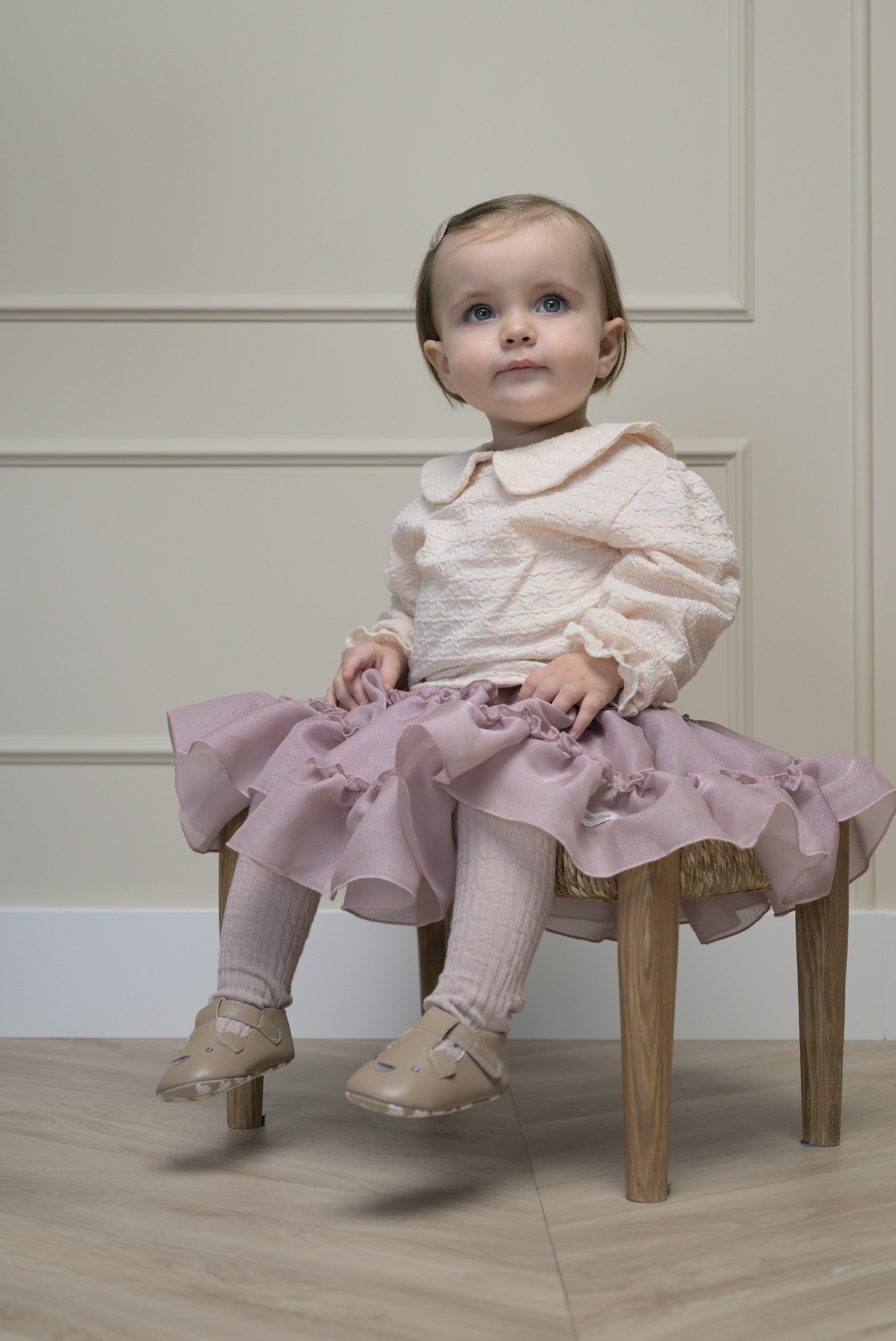 TREY shimmering tule skirt