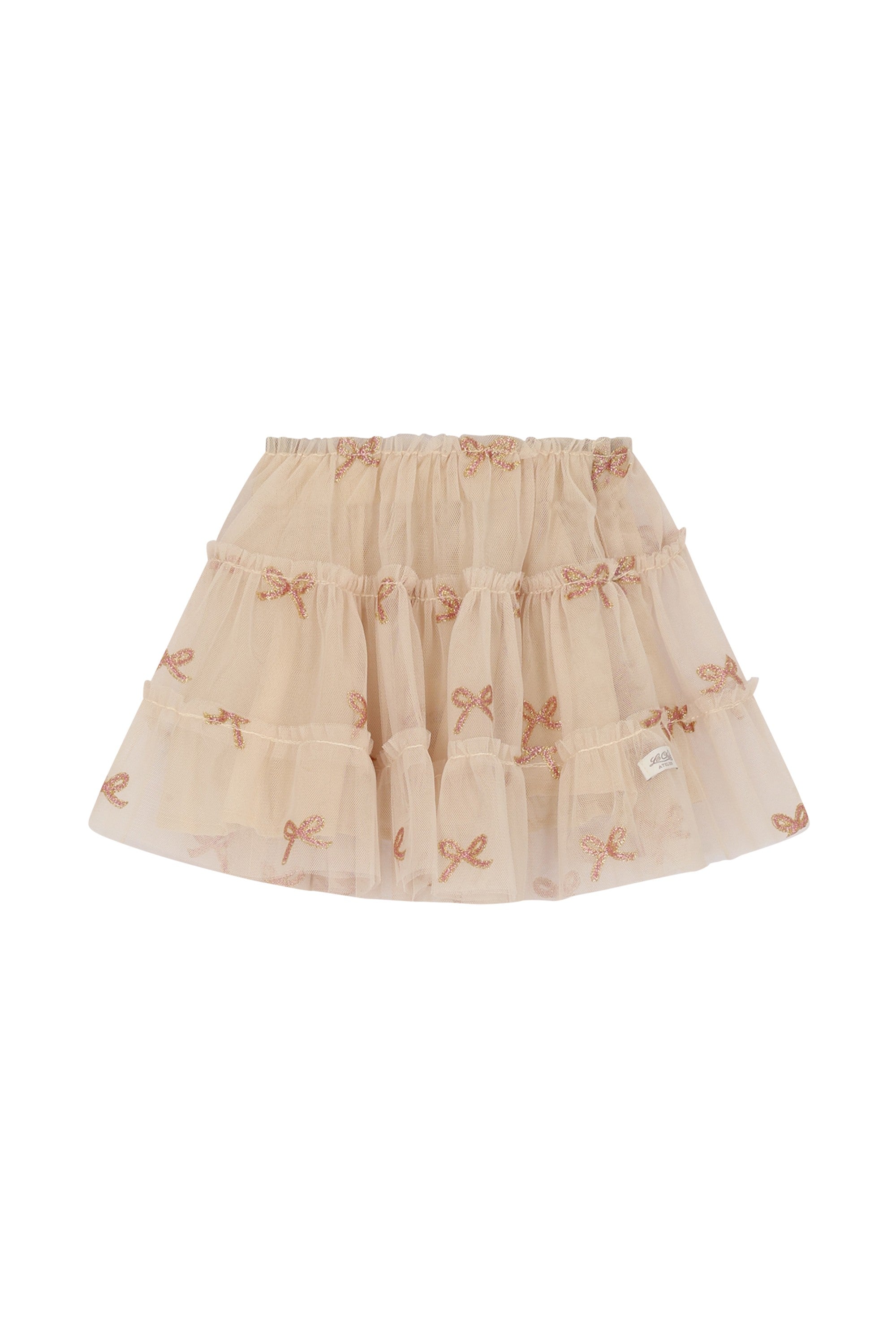 TREY shimmering tule skirt