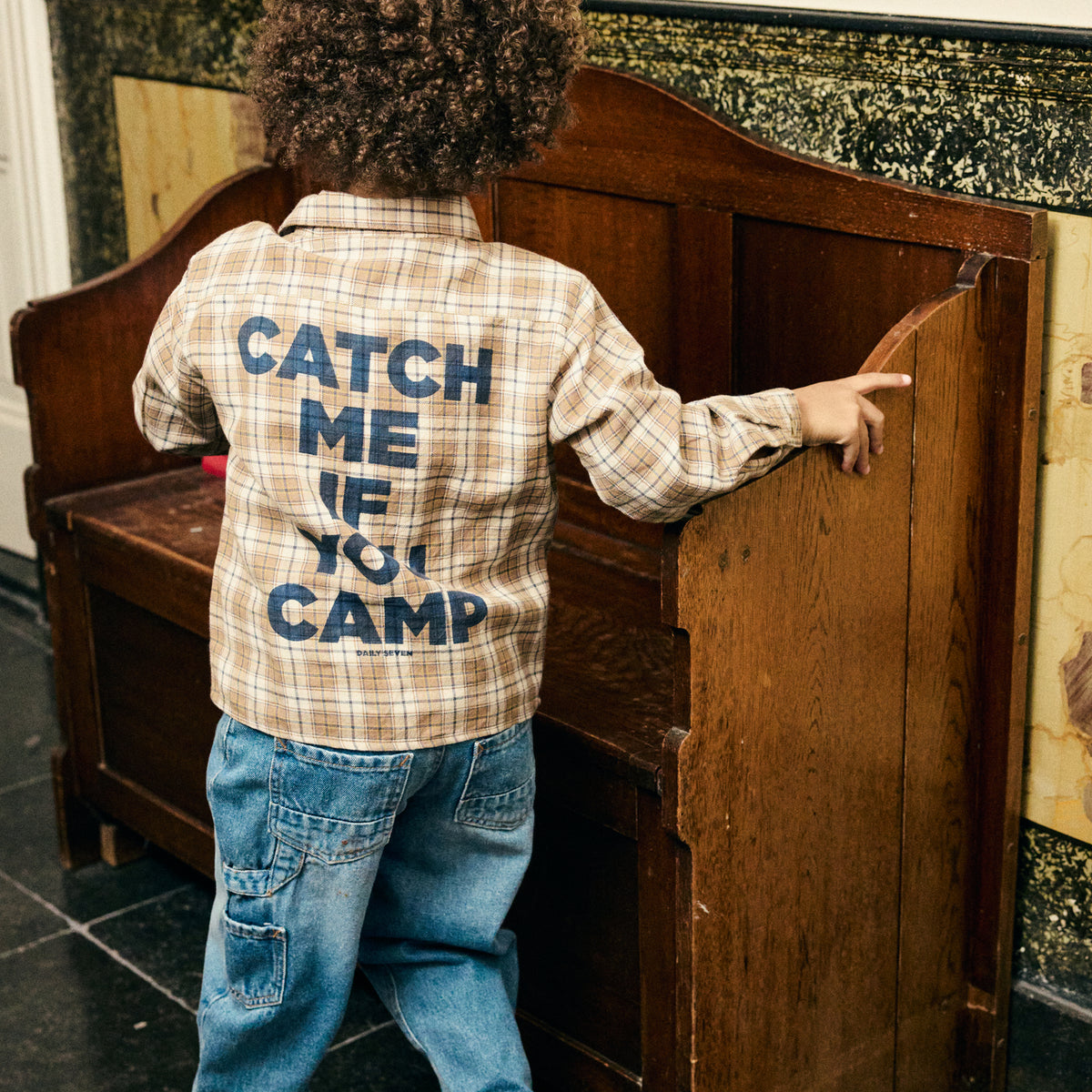 Denim Barrel Fit Pocket