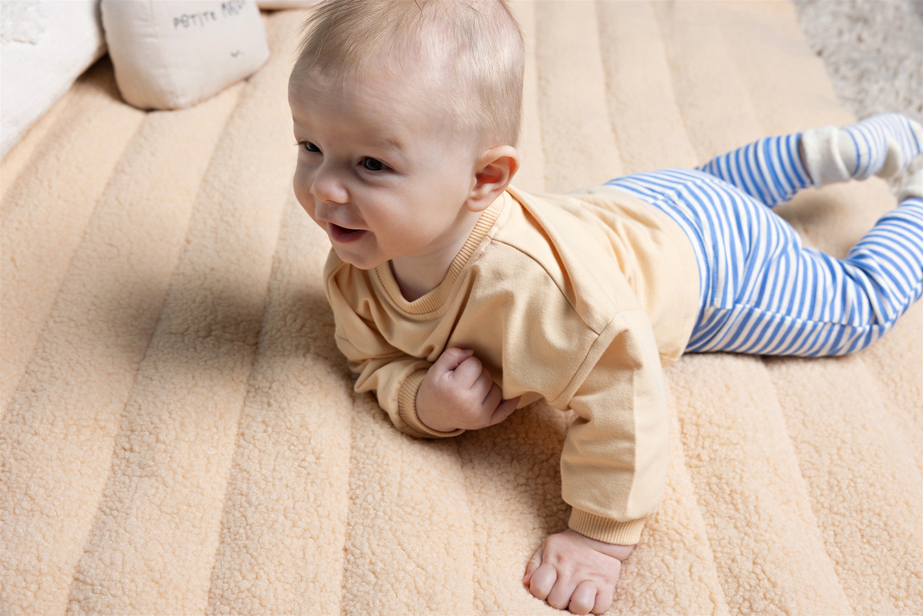 Sky Jersey Pants with button