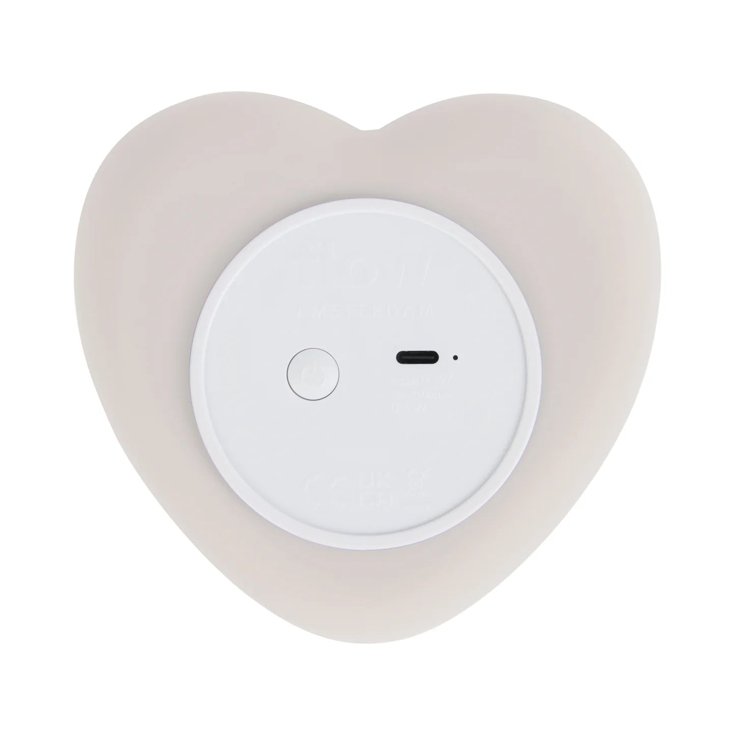 Ruby grijs voedingslampje