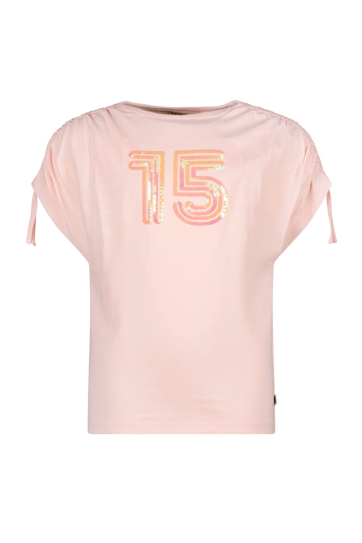 T-shirt Grace sorbet roze - Ko&Flo