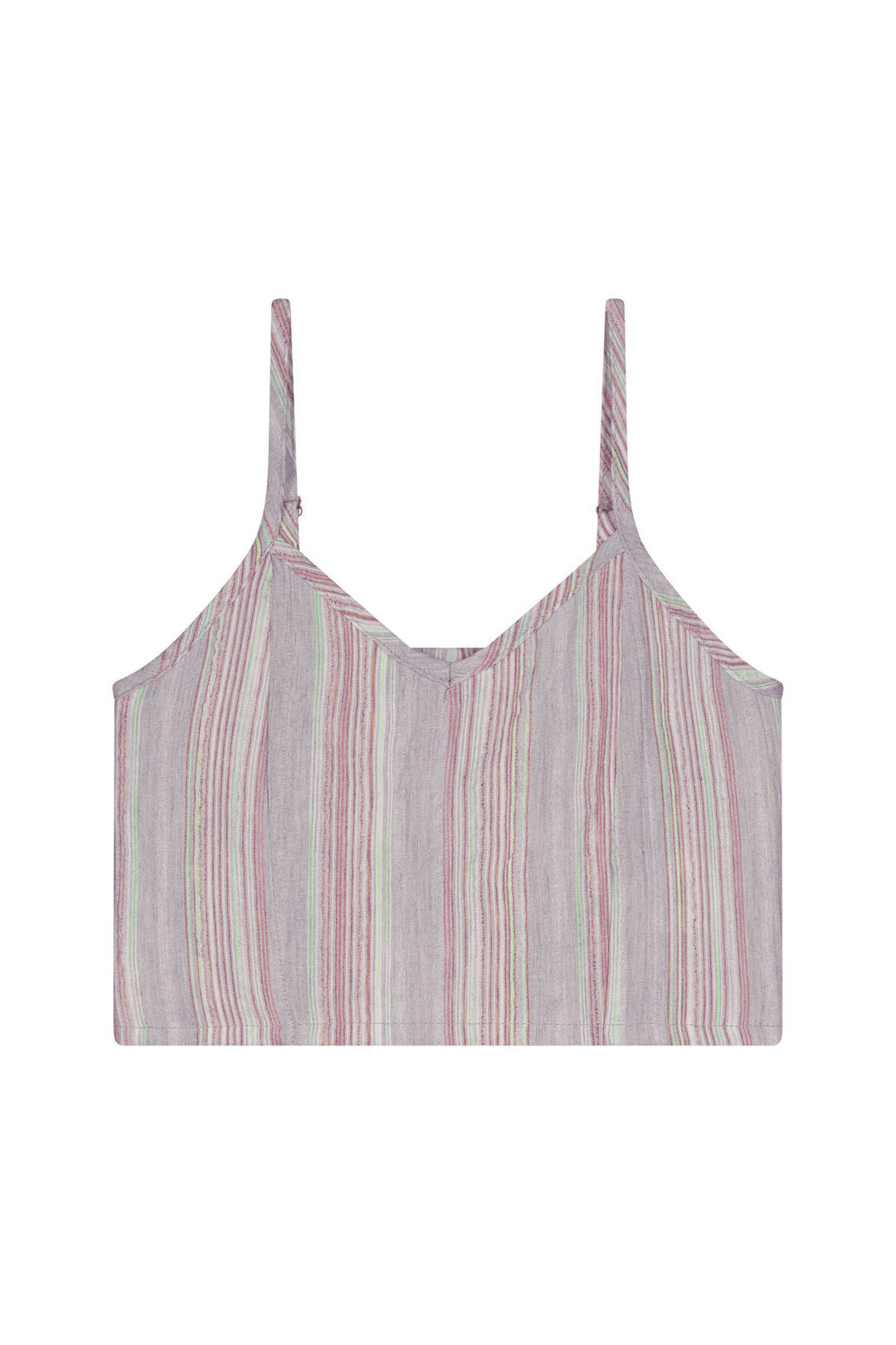Emille top mint stripe