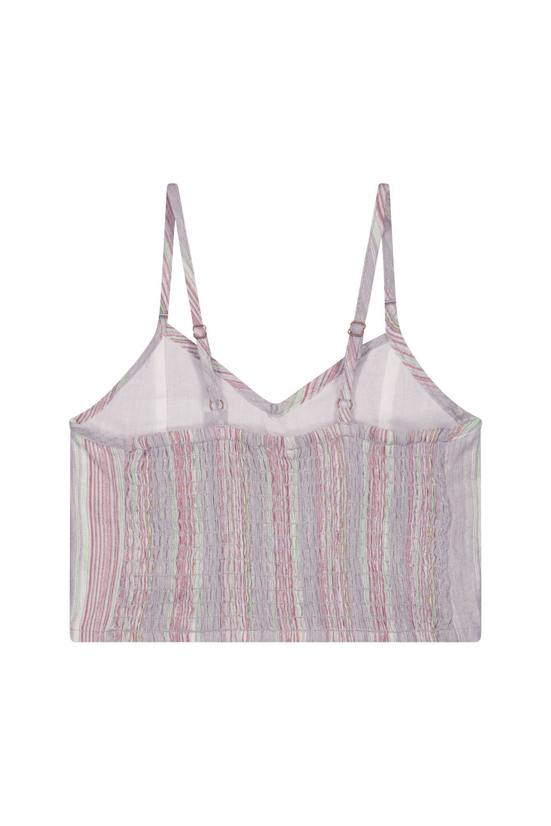 Emille top mint stripe