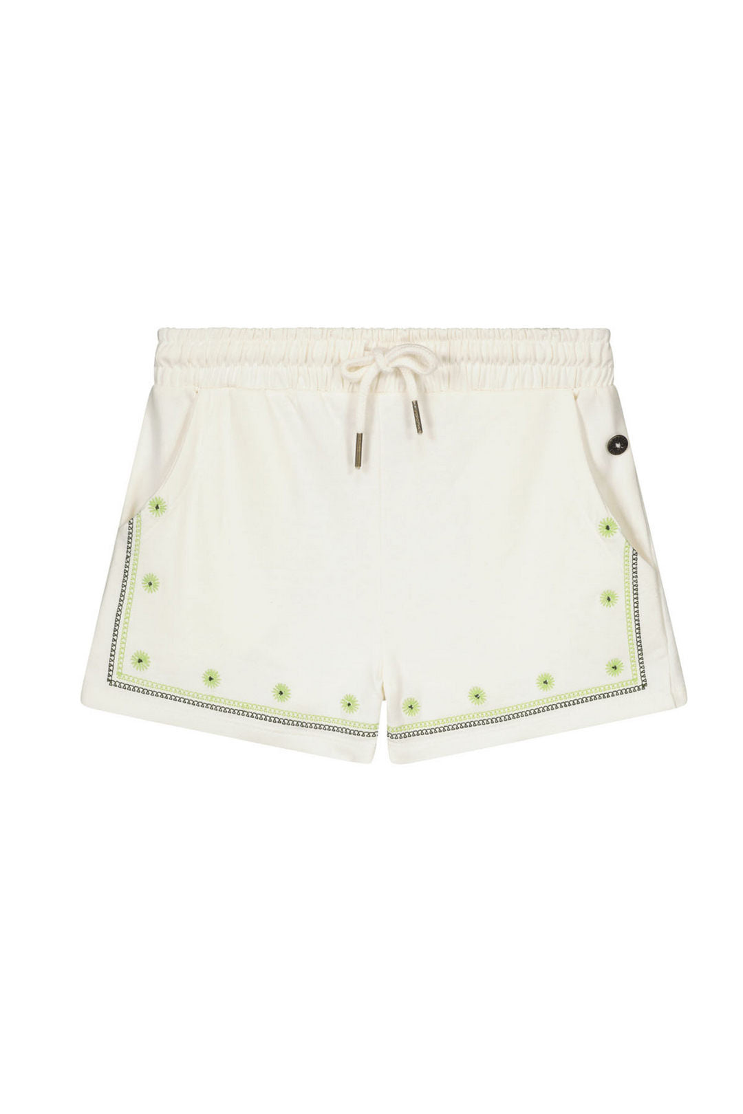Fib short off-white