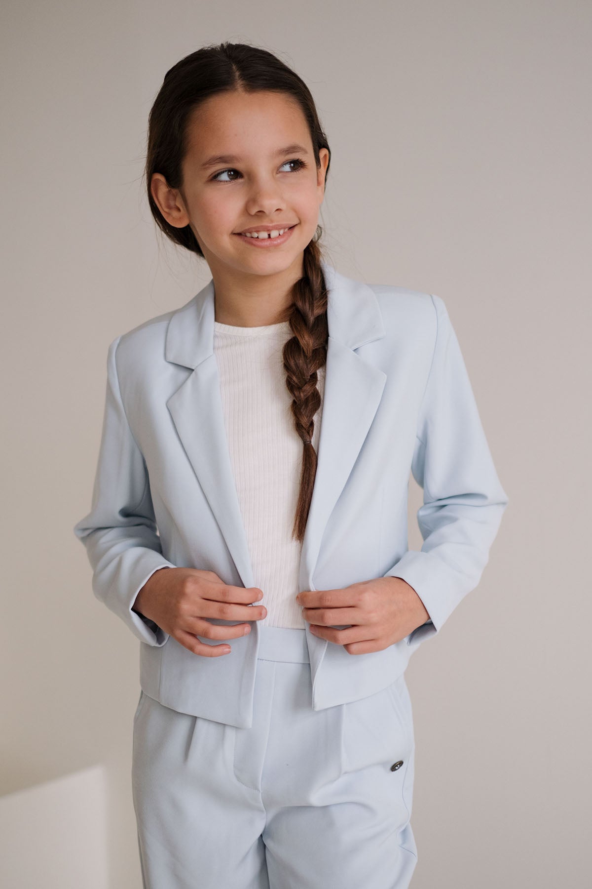 Bella two-piece suit Ice Blue