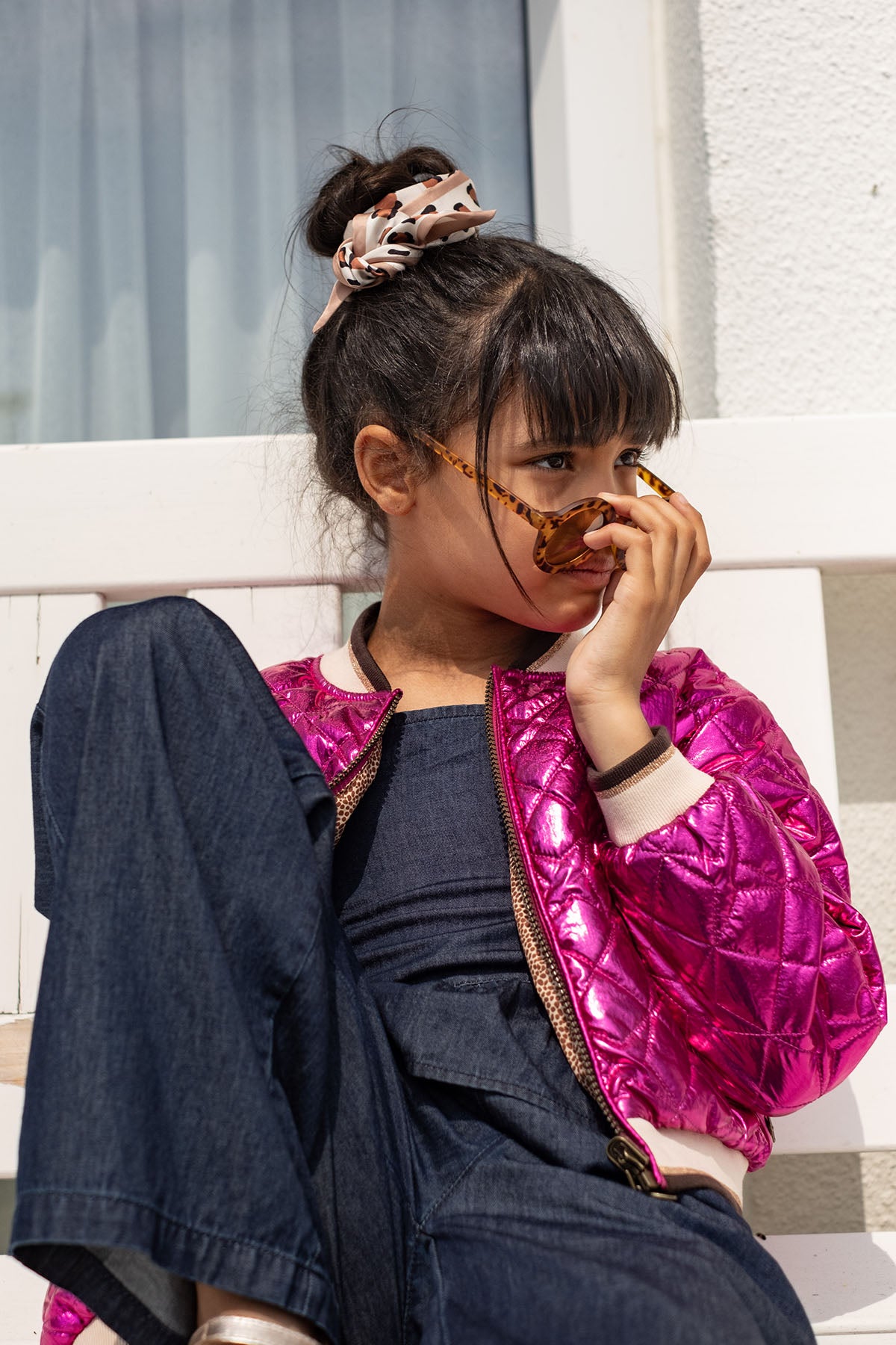 Amber Jacket Fuchsia