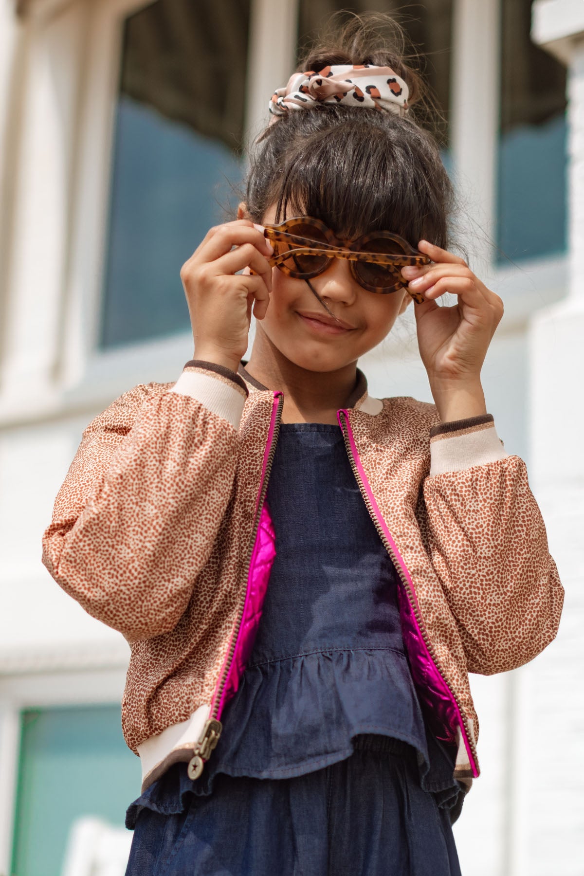 Amber Jacket Fuchsia