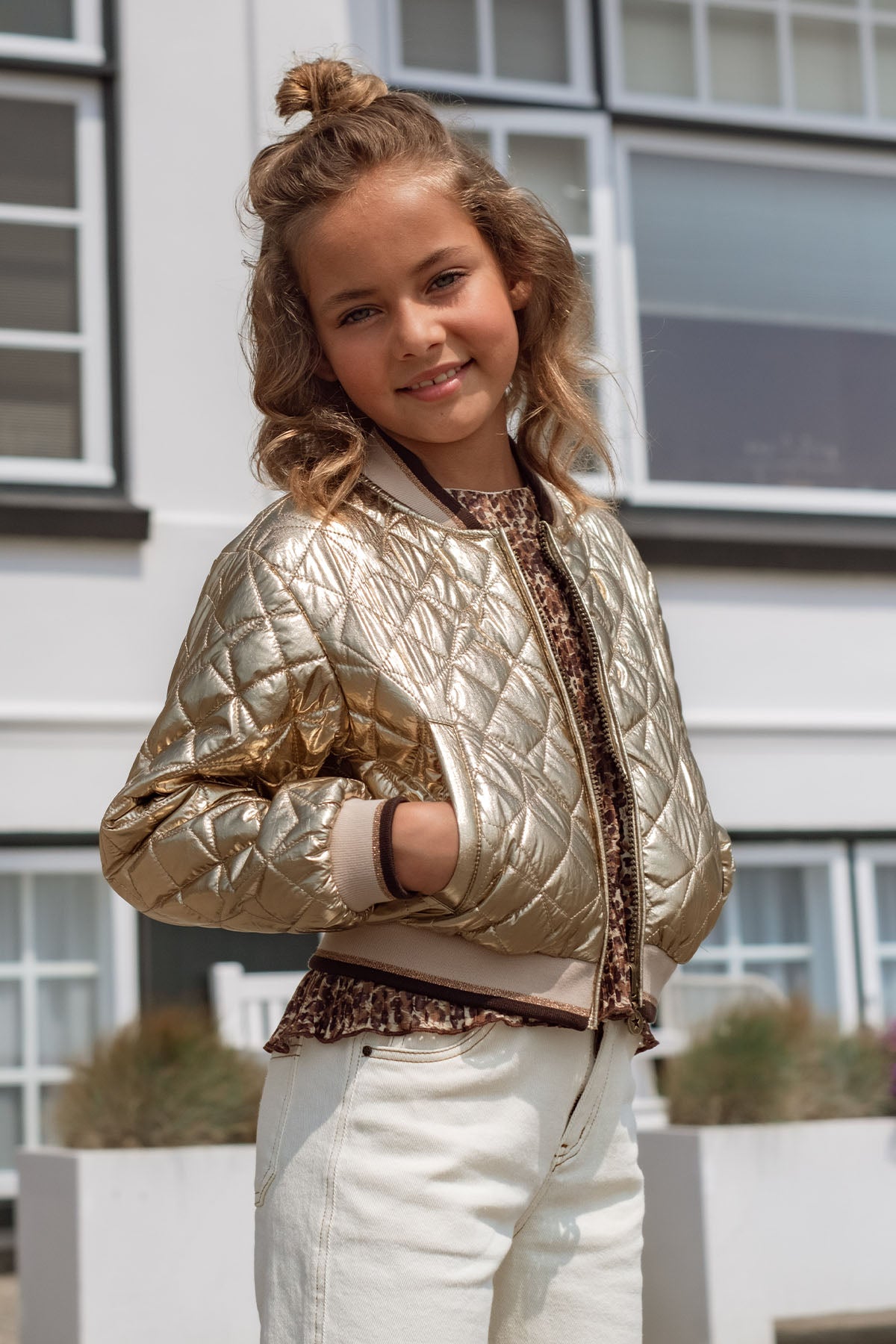 Amber Jacket Soft Gold