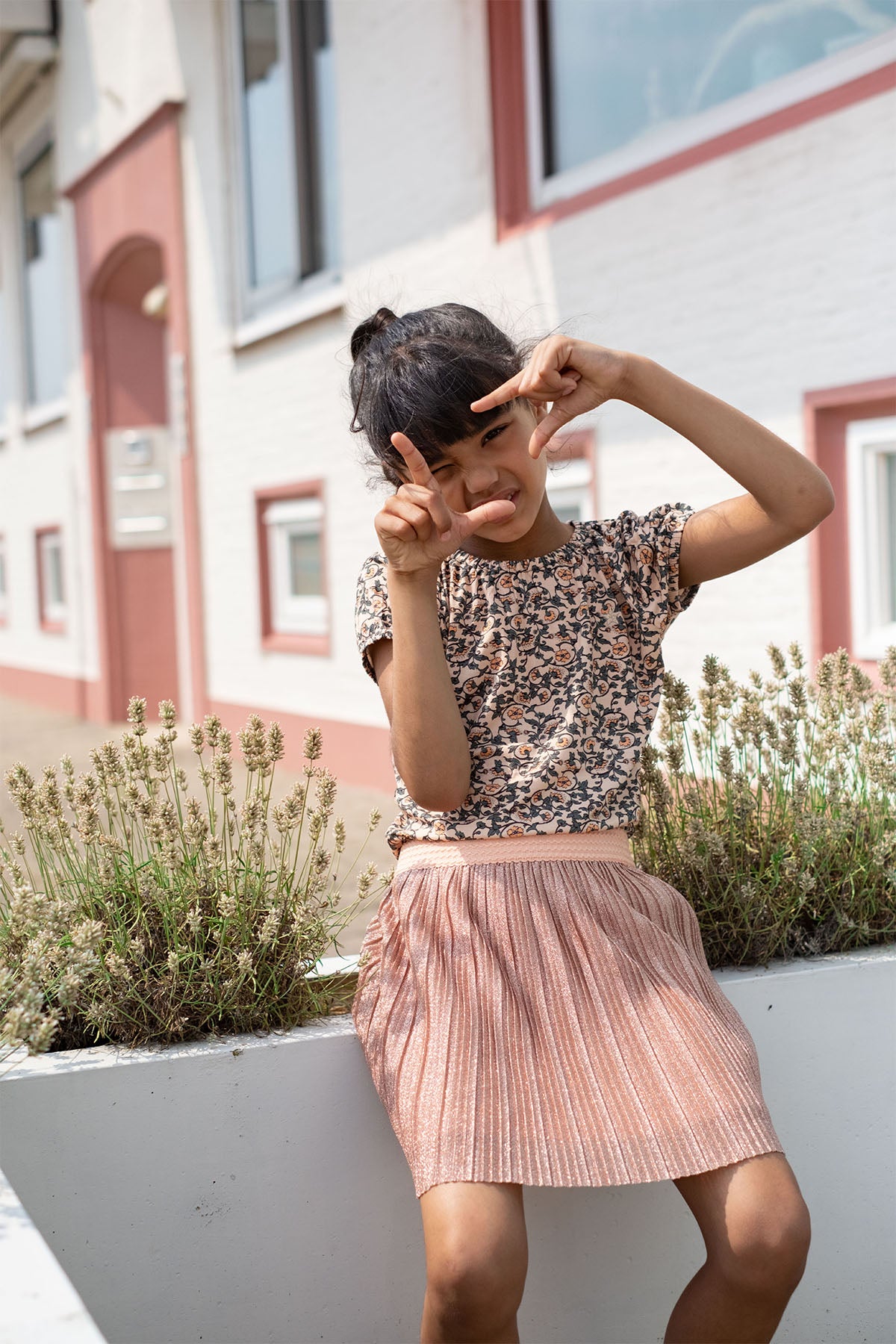 Meave Dress Flower