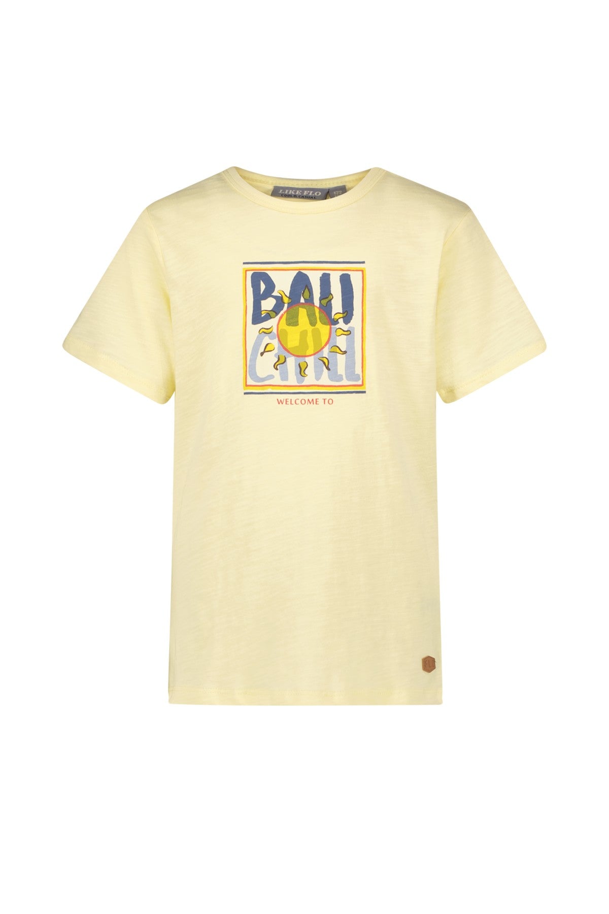 EVAN T-shirt butter yellow