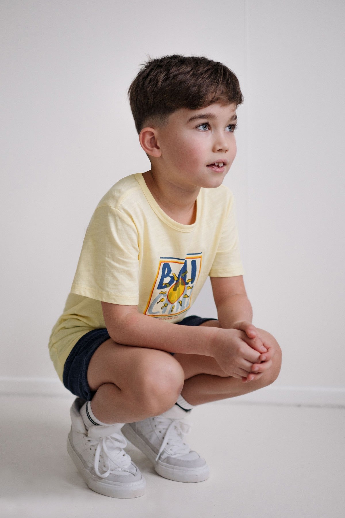 EVAN T-shirt butter yellow
