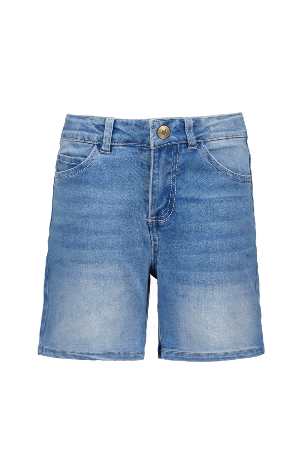 FLOR short light denim