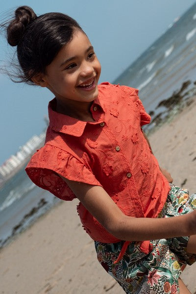 Cindy Blouse Rust