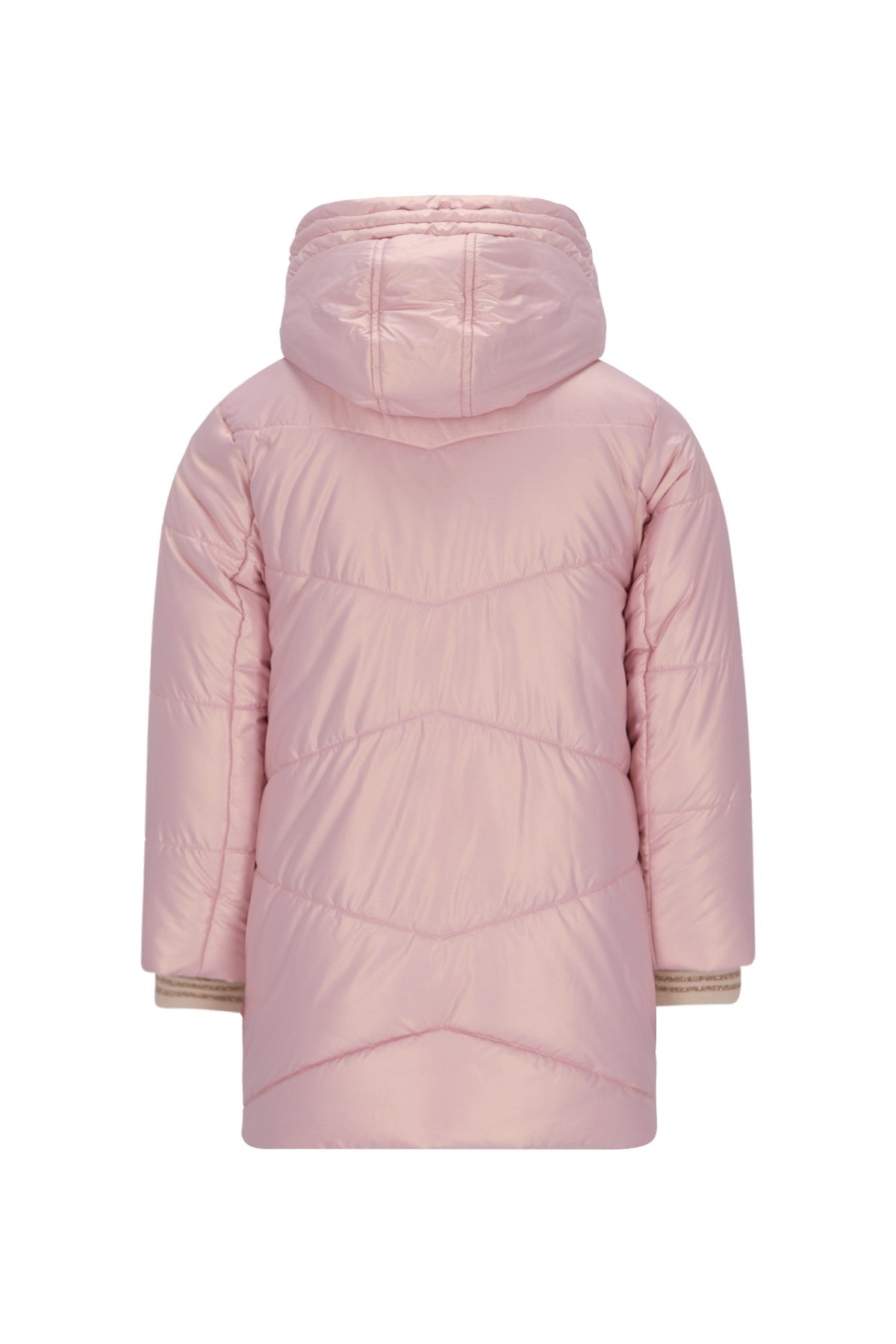 Abbi Flo girls fancy quilted hooded jacket