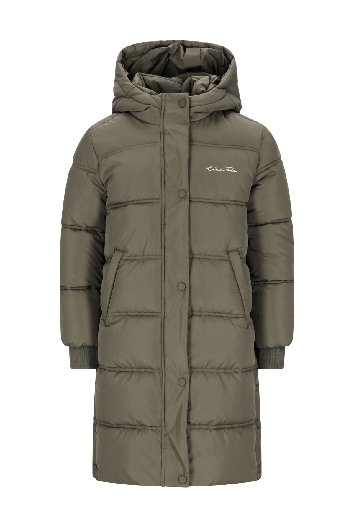 Ava Flo girls long hooded jacket