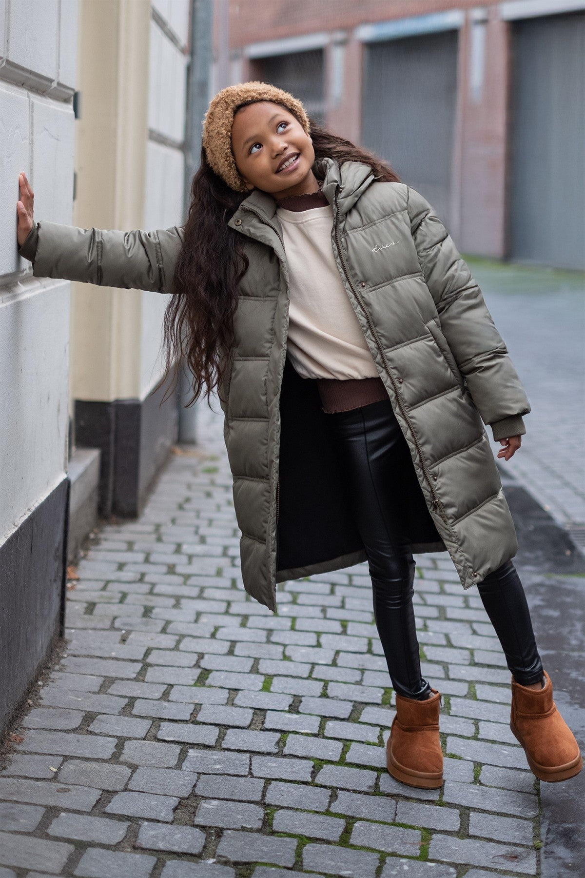 Nine Flo girls scarf + headband