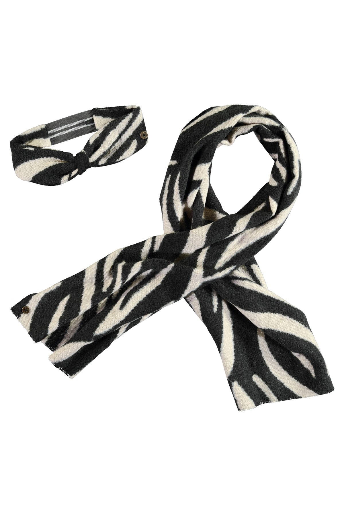 Nila Flo girls woven AO scarf + headband