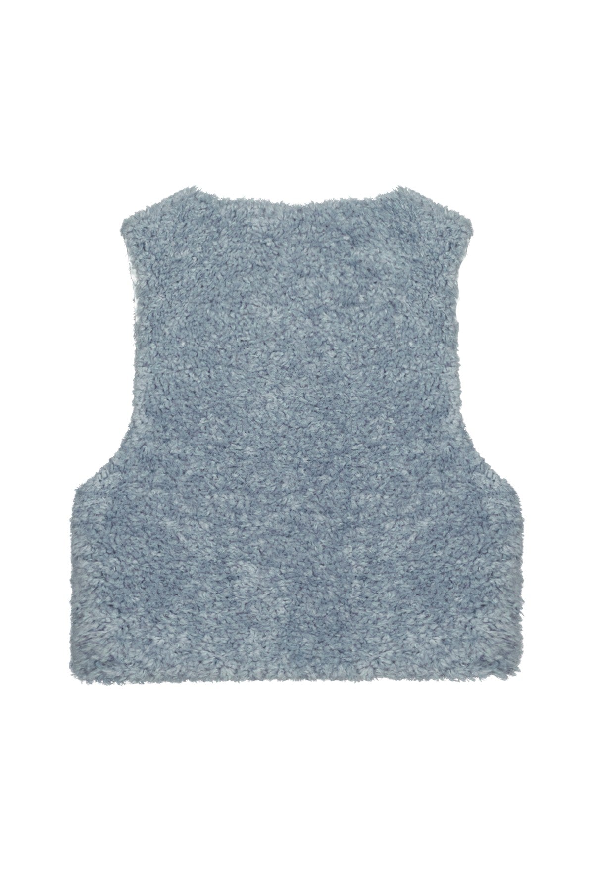 Diam Flo girls faux fur gilet