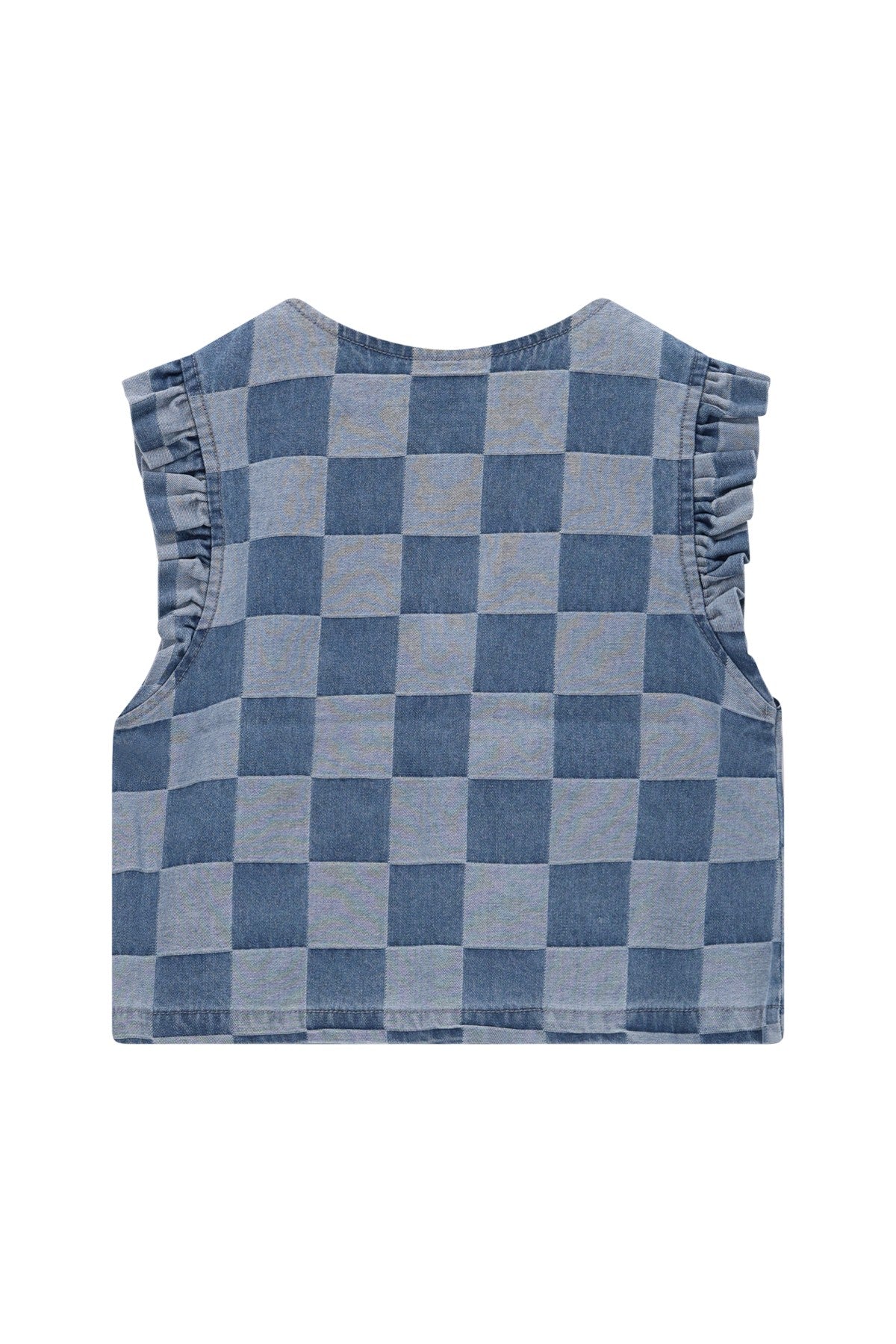 Dia Flo girls gilet with fake bow closure