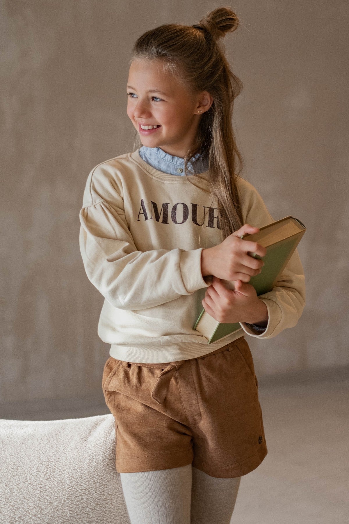 Danee Flo girls sweater with artwork
