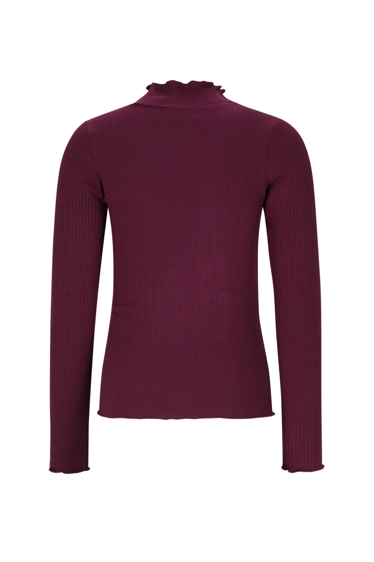 Eef Flo girls basic rib coll cherry