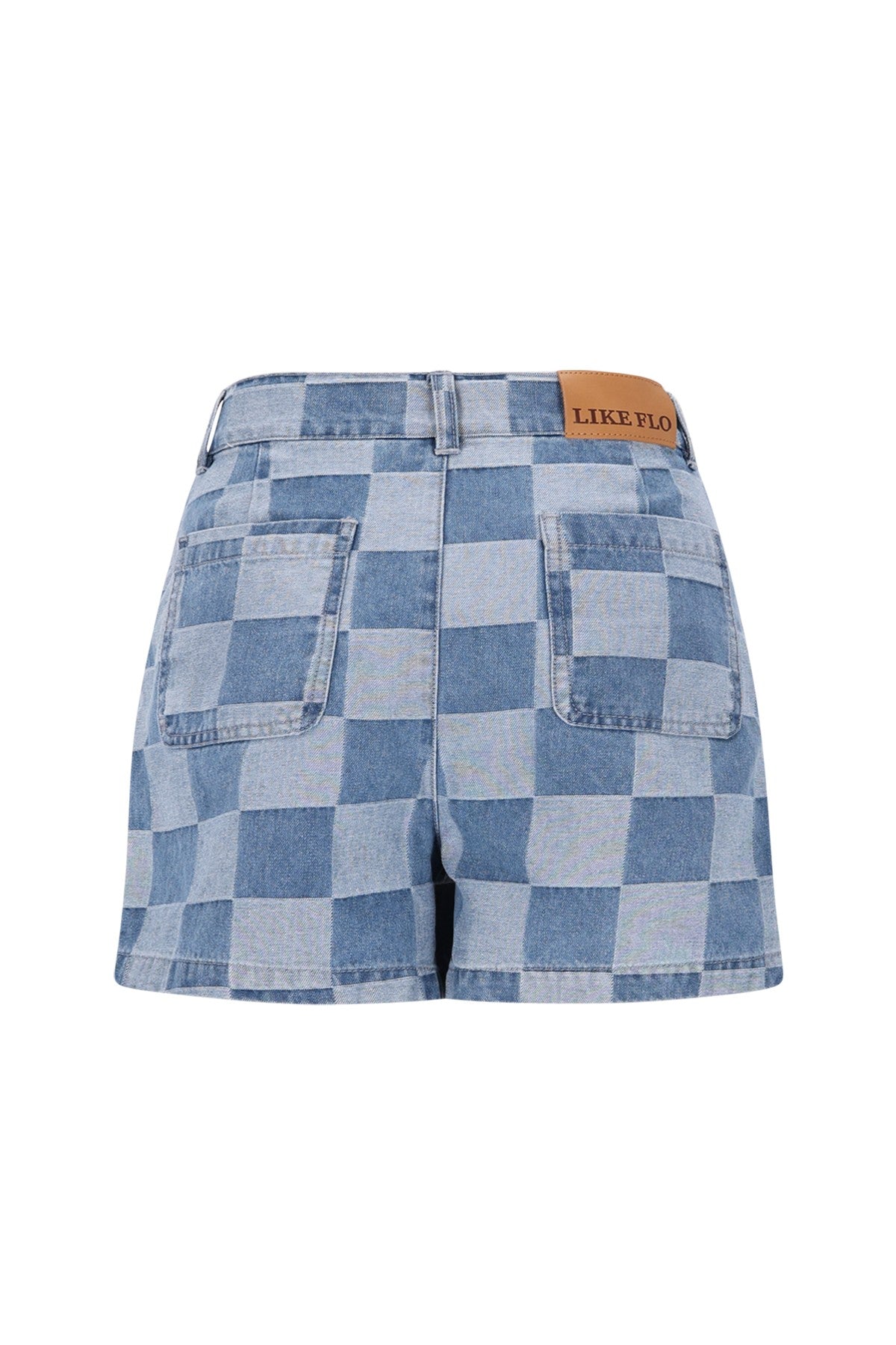 Fini Flo girls woven short it denim