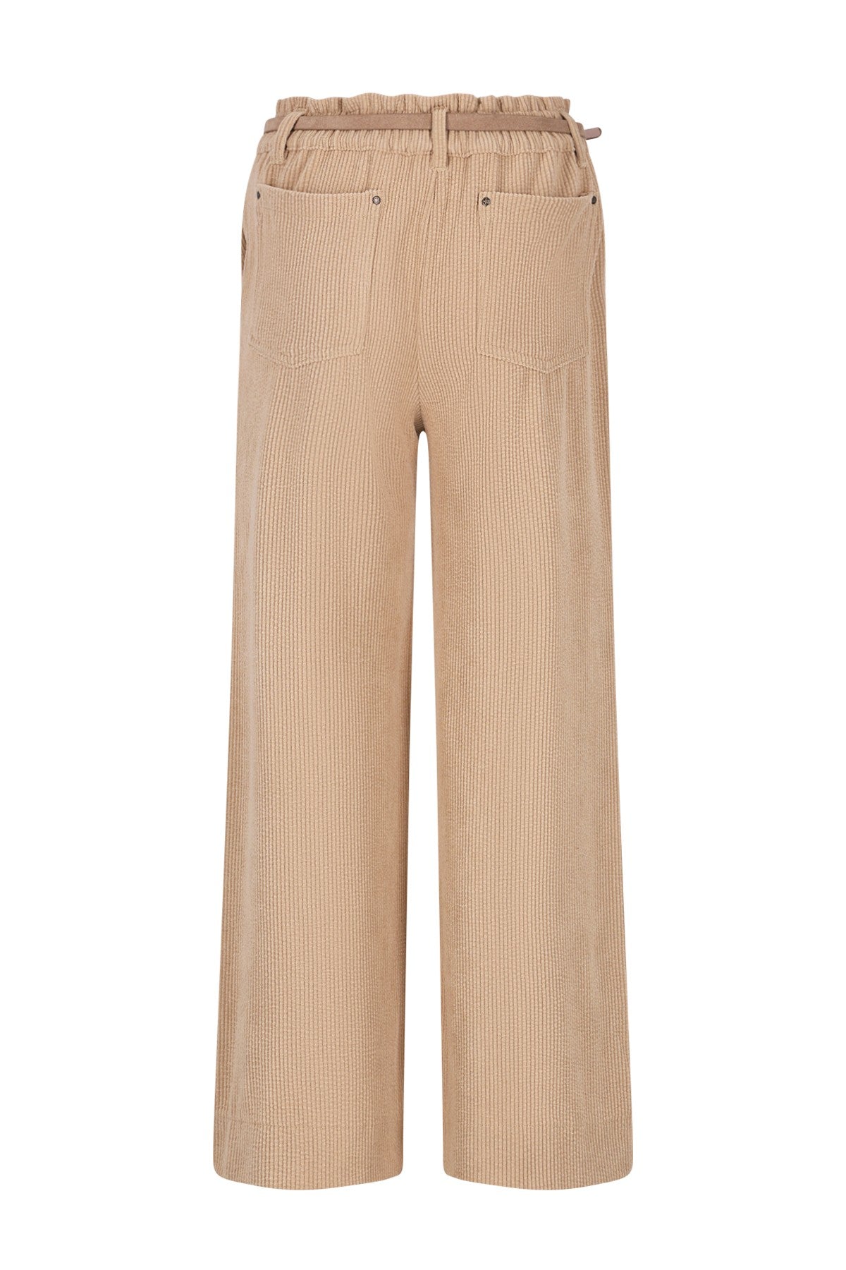 Finn Flo girls corduroy wide leg pants with beltloops kit